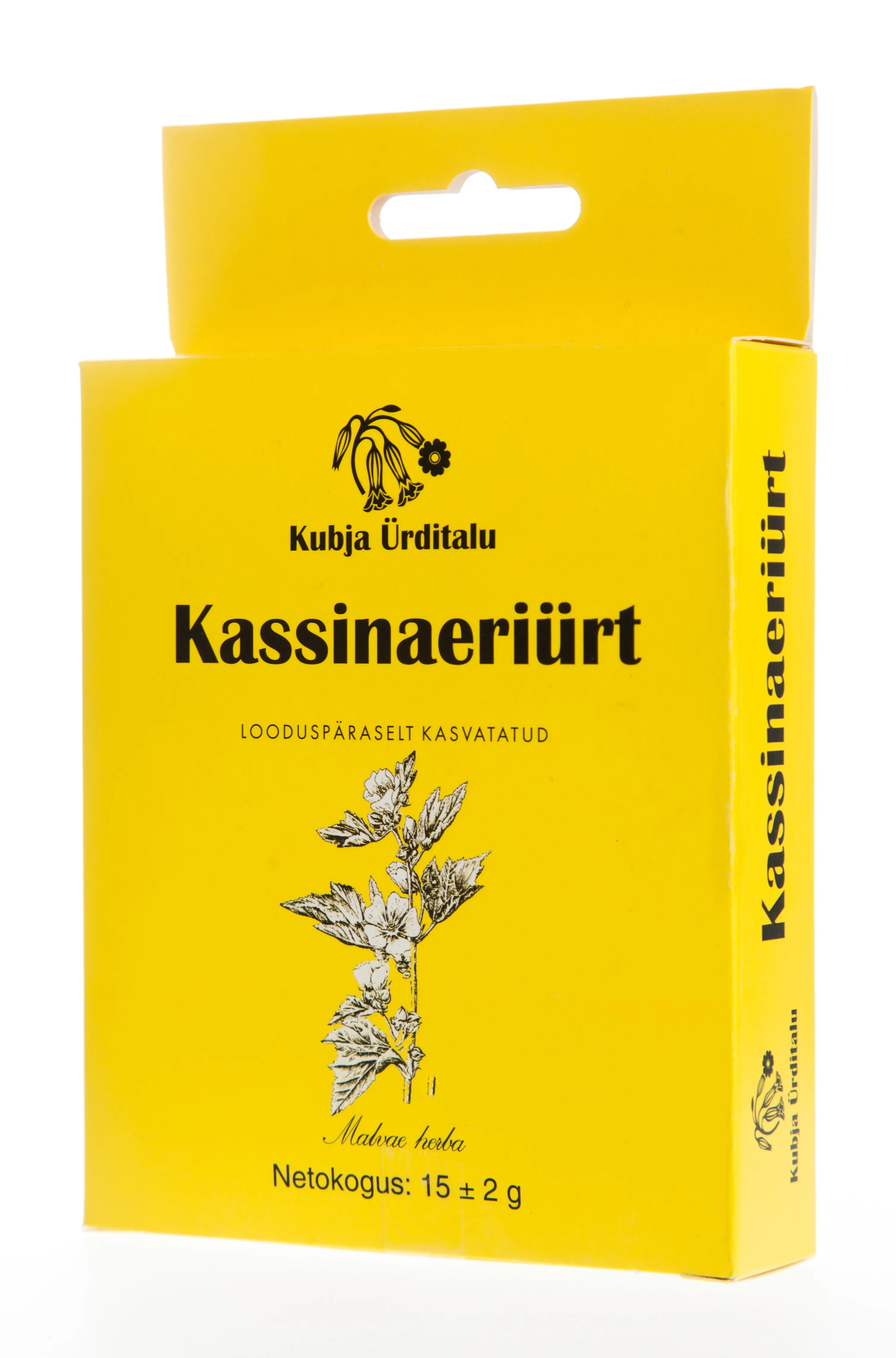 KUBJA KASSINAERIÜRT (MALVAE HERBA) 15G (KARP) - Tootepilt 