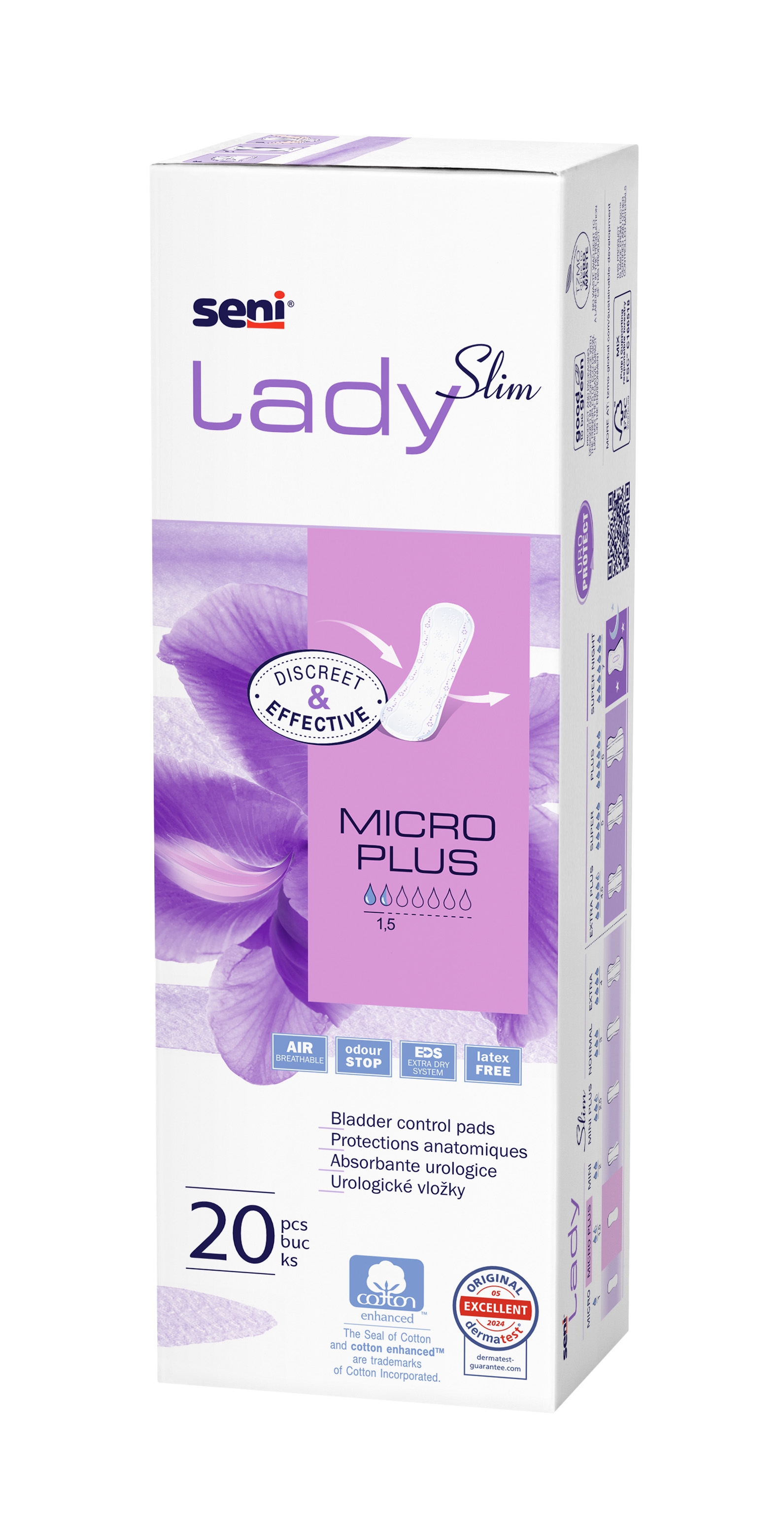 SENI LADY SLIM MICRO PLUS PESUKAITSE 62ML N20 - Tootepilt 