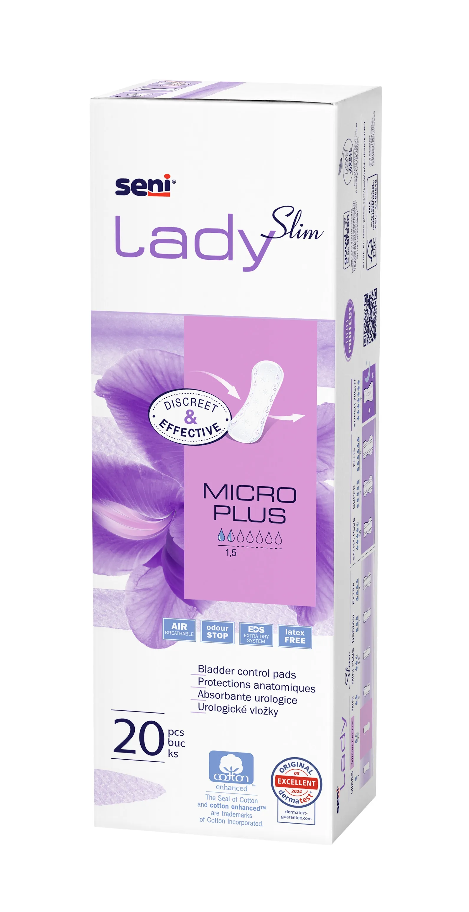SENI LADY SLIM MICRO PLUS PESUKAITSE 62ML N20 - Tootepilt 