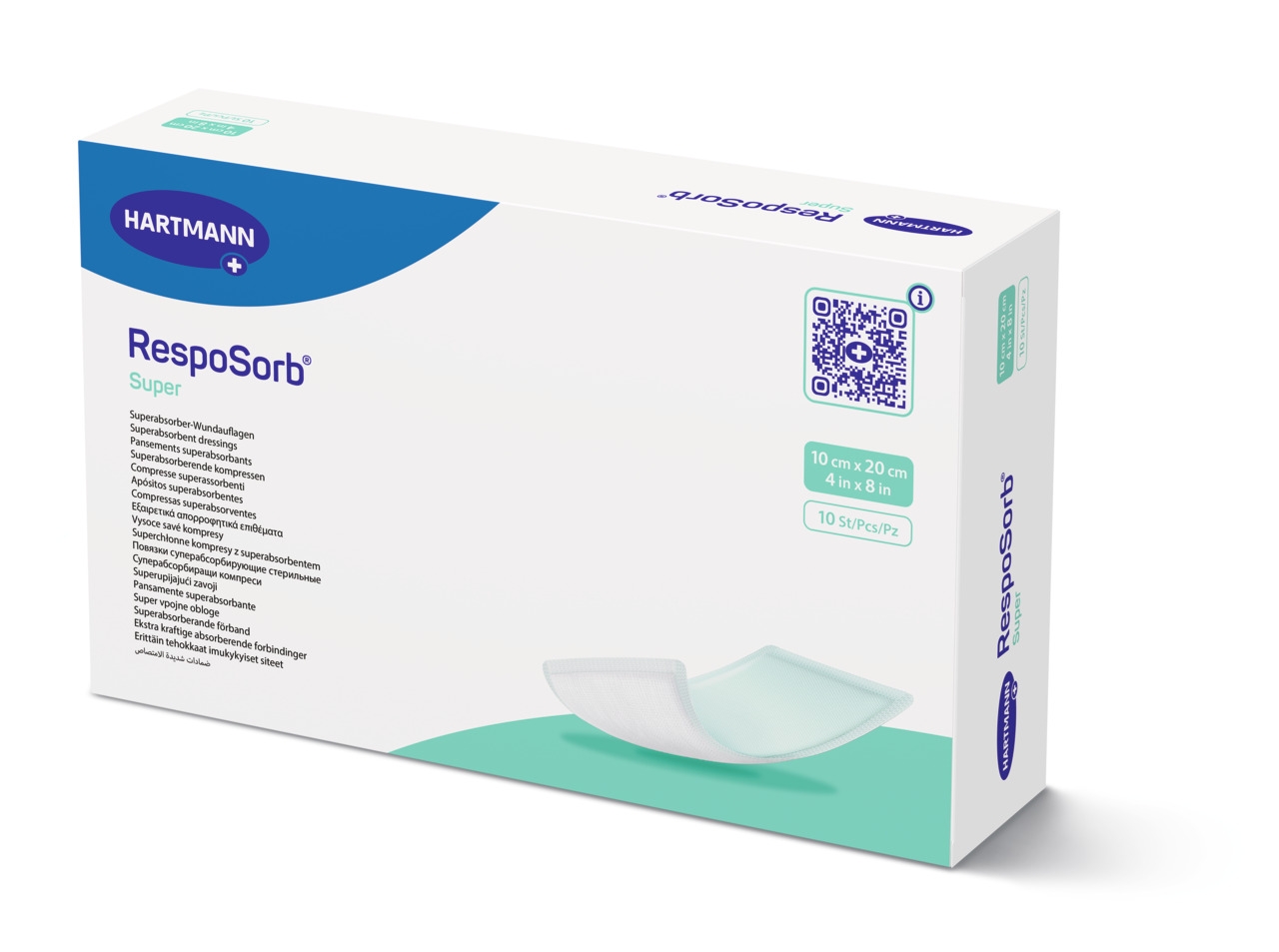 RESPOSORB SUPER HAAVASIDE 10X20CM N10 - Tootepilt 