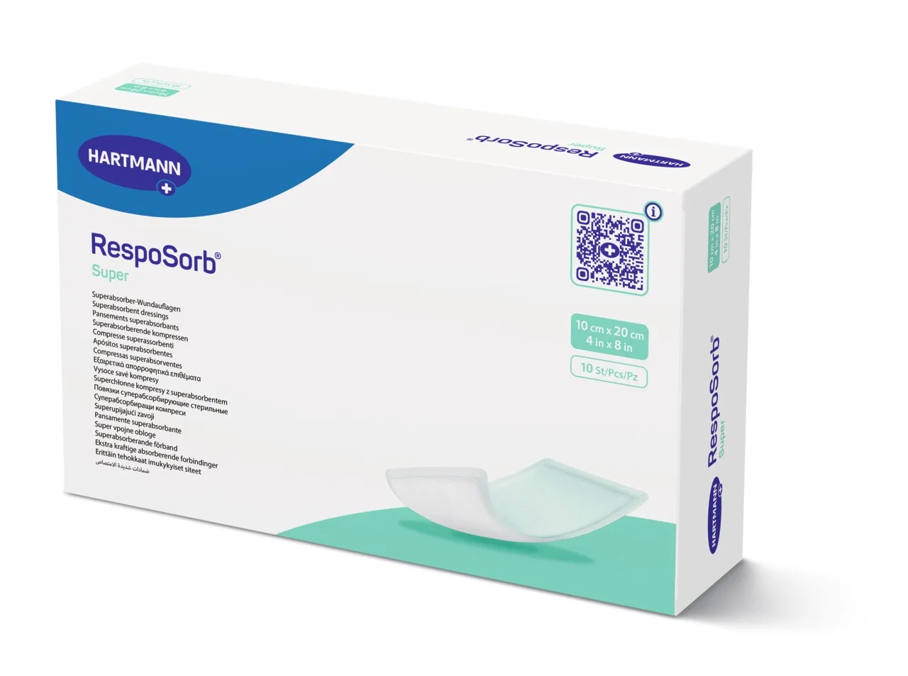 RESPOSORB SUPER HAAVASIDE 10X20CM N10 - Tootepilt 