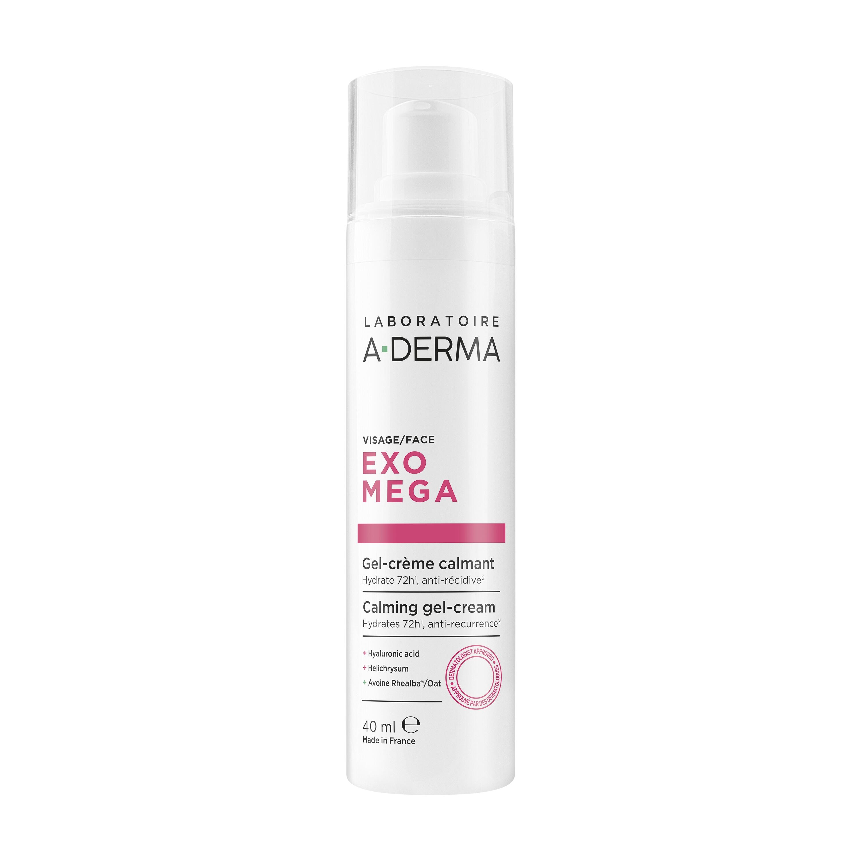 A-DERMA EXOMEGA NÄO GEEL-KREEM RAHUSTAV 40ML - Tootepilt 