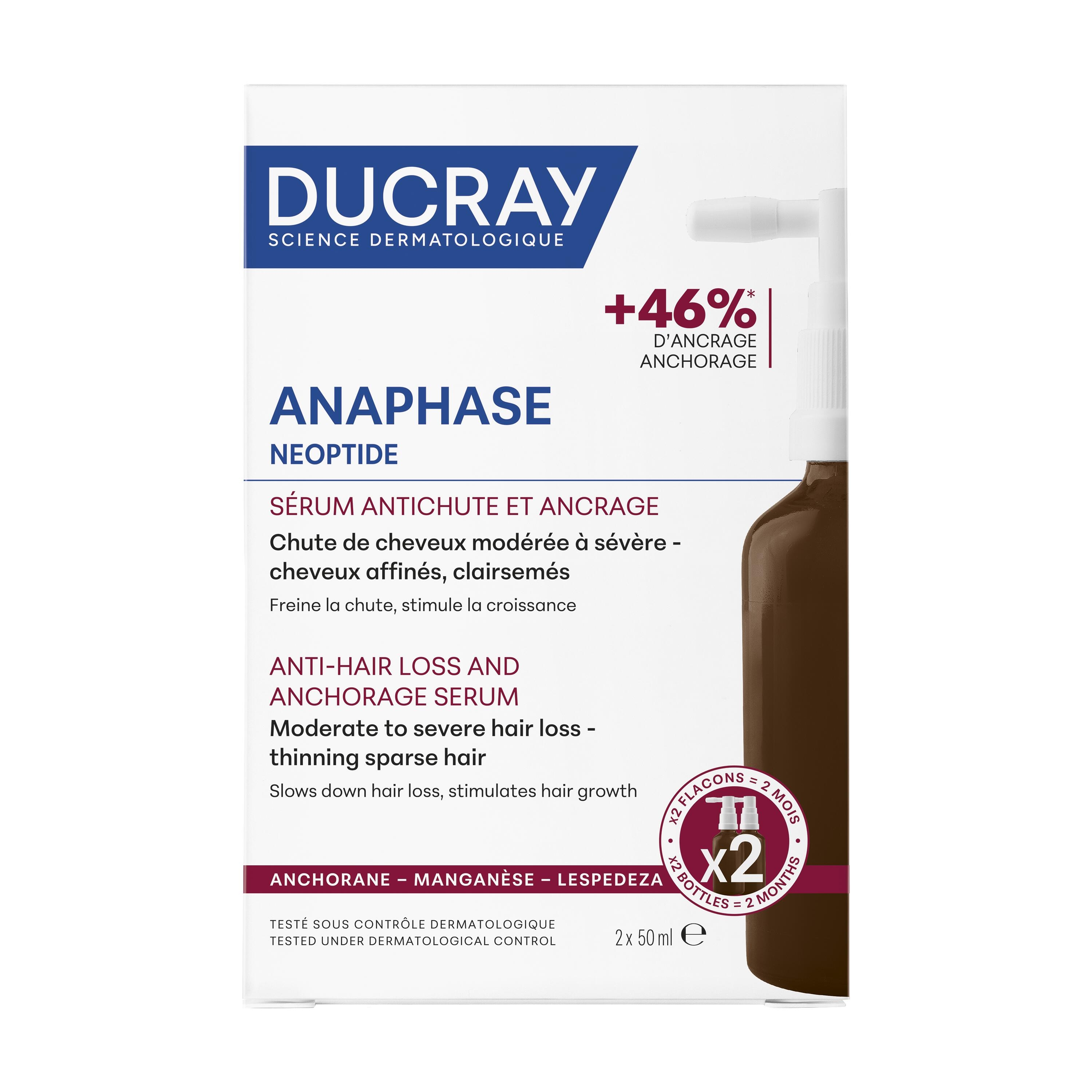 DUCRAY ANAPHASE NEOPTIDE JUUKSESEERUM 2x50ML VÄLJALANGEMISVASTANE - Tootepilt 