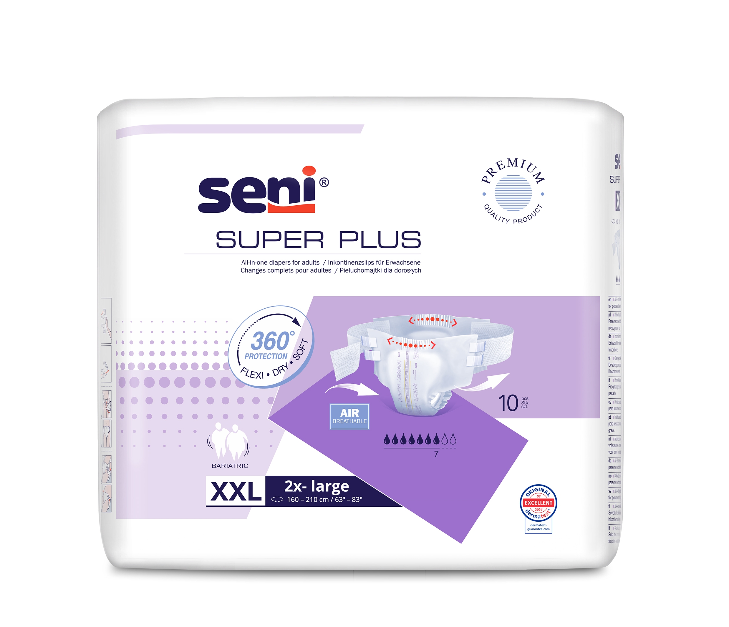 SENI SUPER PLUS PÜKSMÄHKMED XXL 3200ML N10 - Tootepilt 