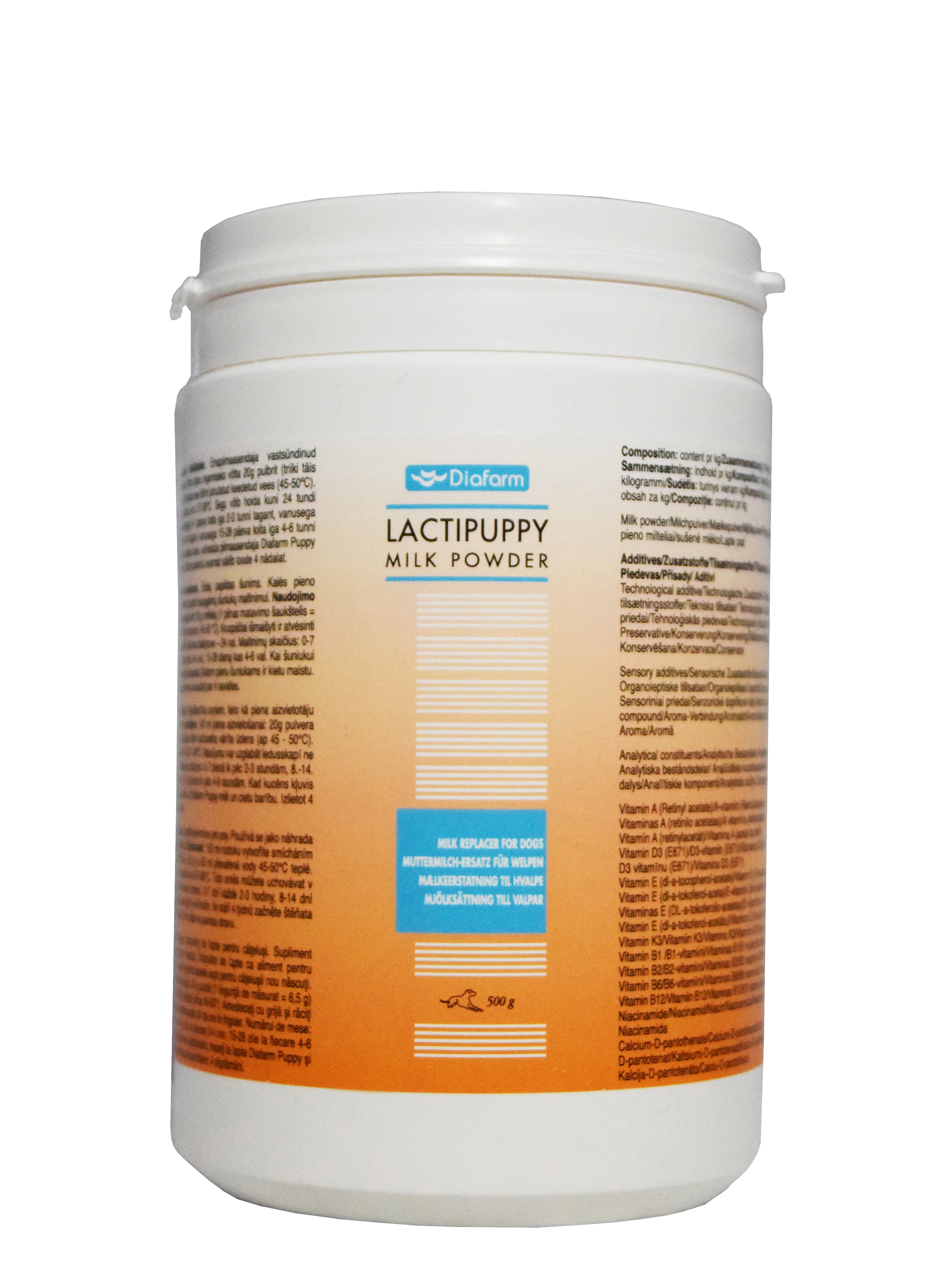 Diafarm emapiimaasendaja kutsikatele 500 g - Tootepilt 