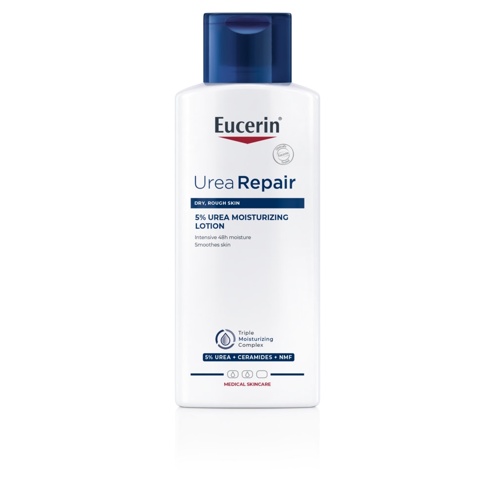EUCERIN UREAREPAIR IHUPIIM KUIVALE NAHALE 5% UREA 250ML - Tootepilt 