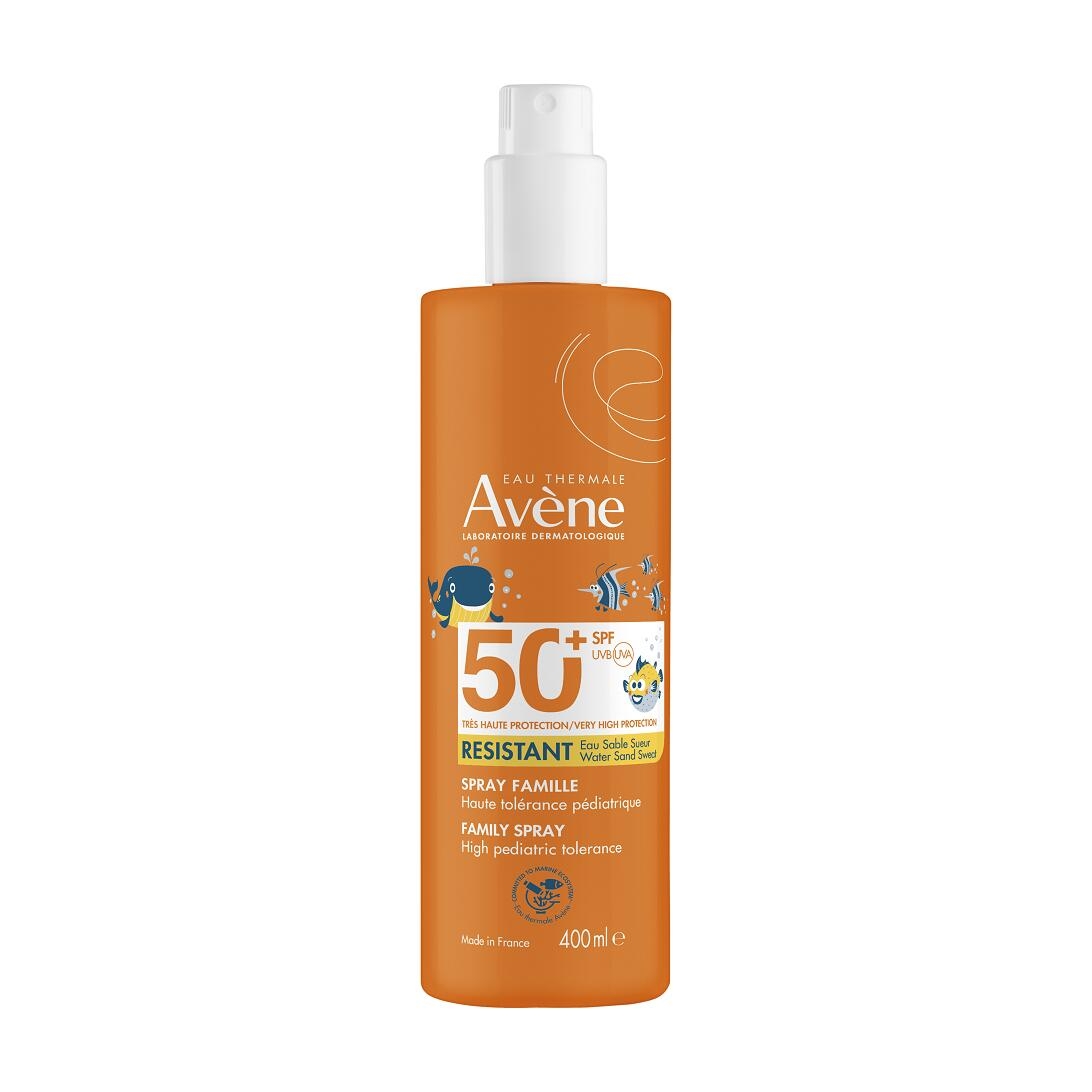 AVENE SUN PÄIKESEKAITSESPREI SPF50+ KOGU PERELE 400ML - Tootepilt 2