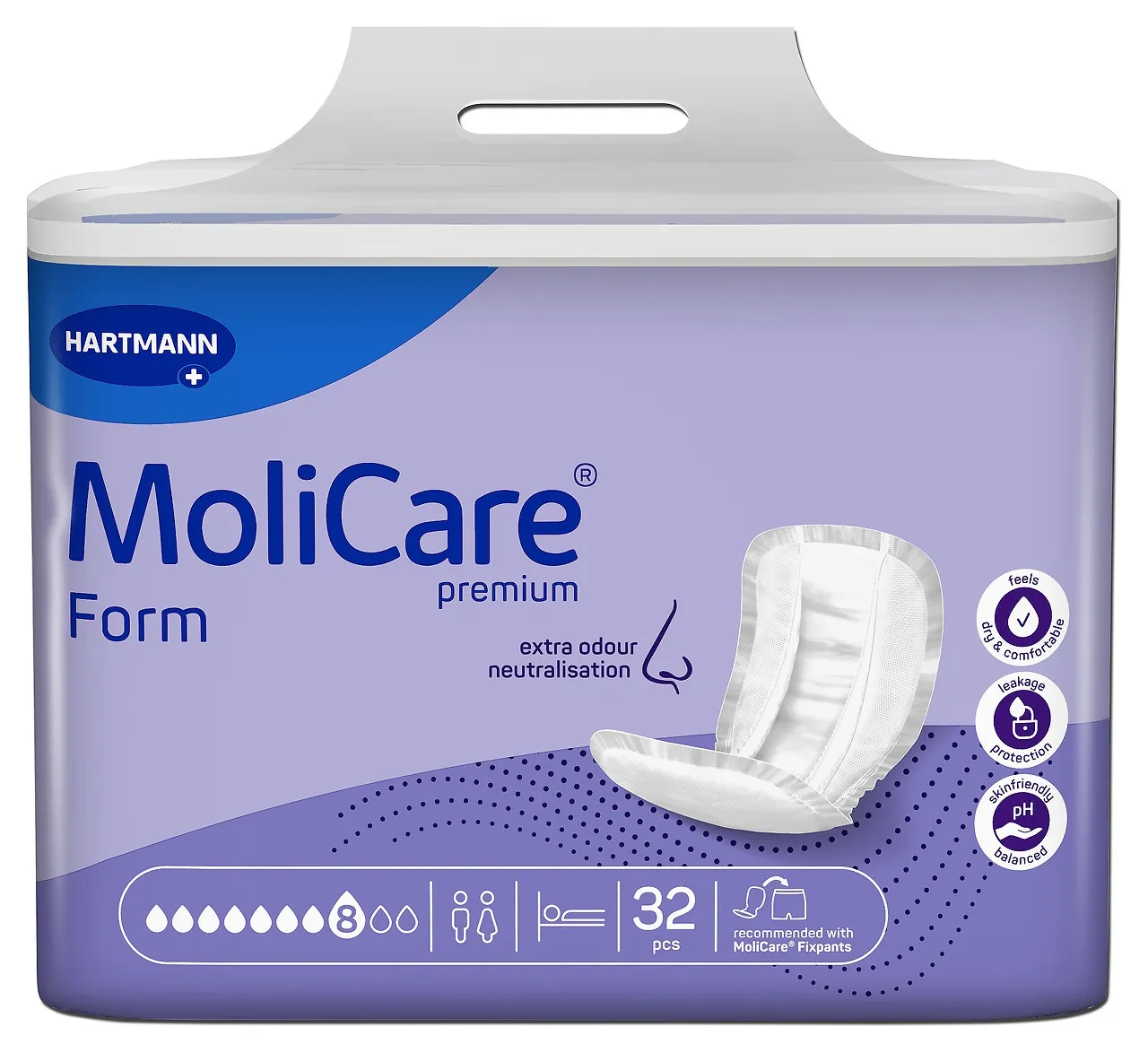 MOLICARE FORM 8 TILKA N32 - Tootepilt 