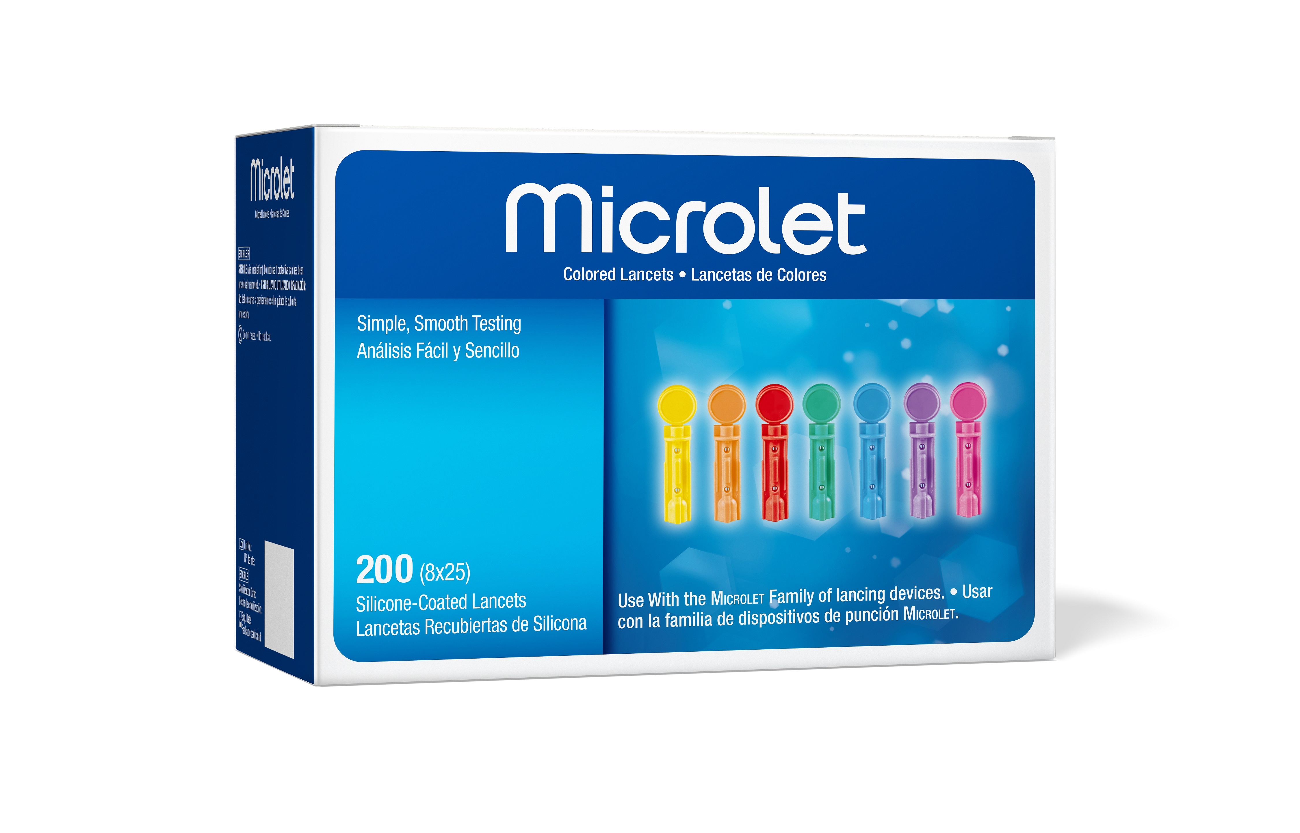 MICROLET (CONTOUR) LANTSETID VÄRVILISED N200 - Tootepilt 