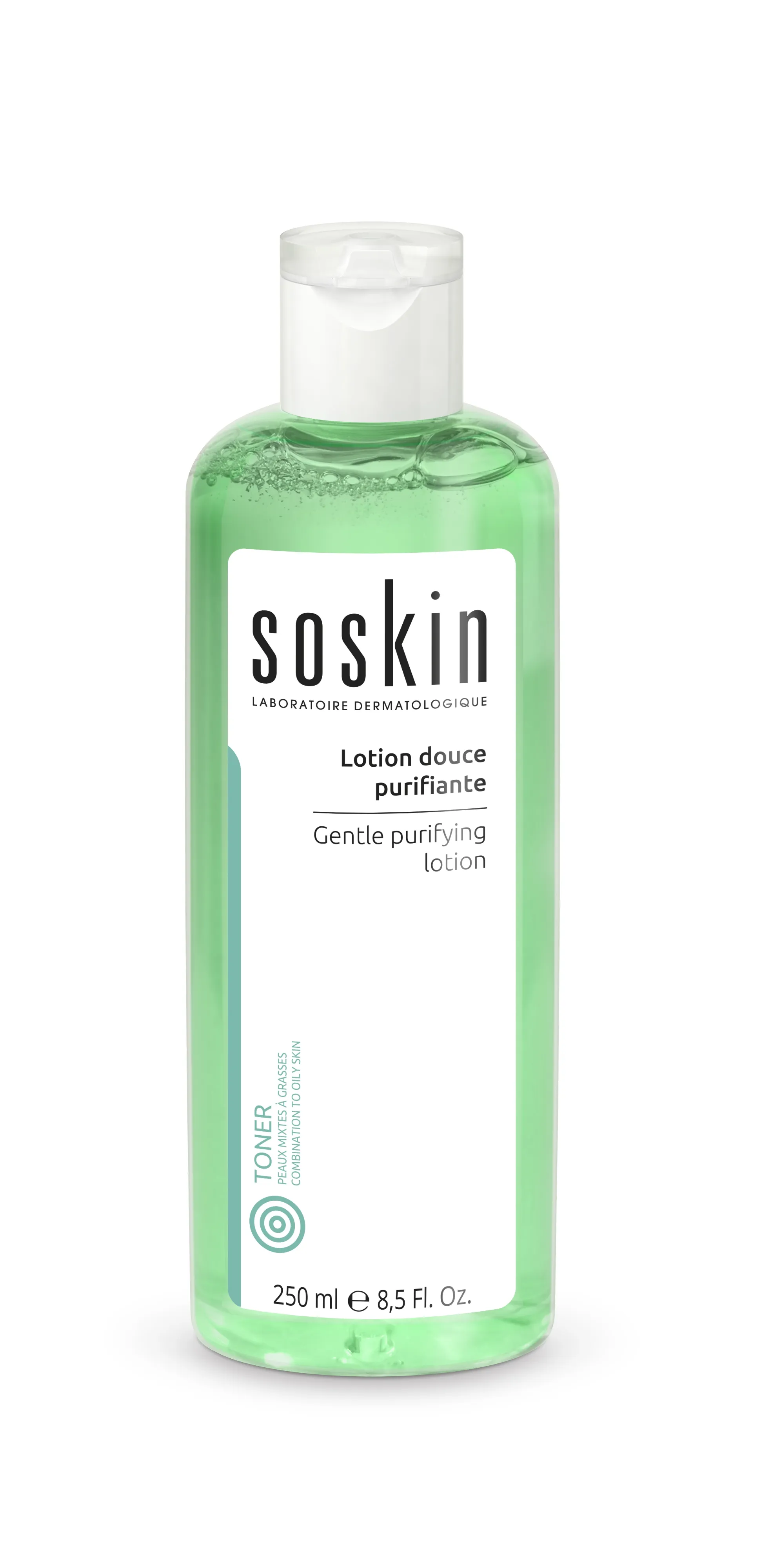 SOSKIN PARIS PUHASTUSLOSJOON RASUSELE JA KOMB.NAHALE 250ML - Tootepilt 