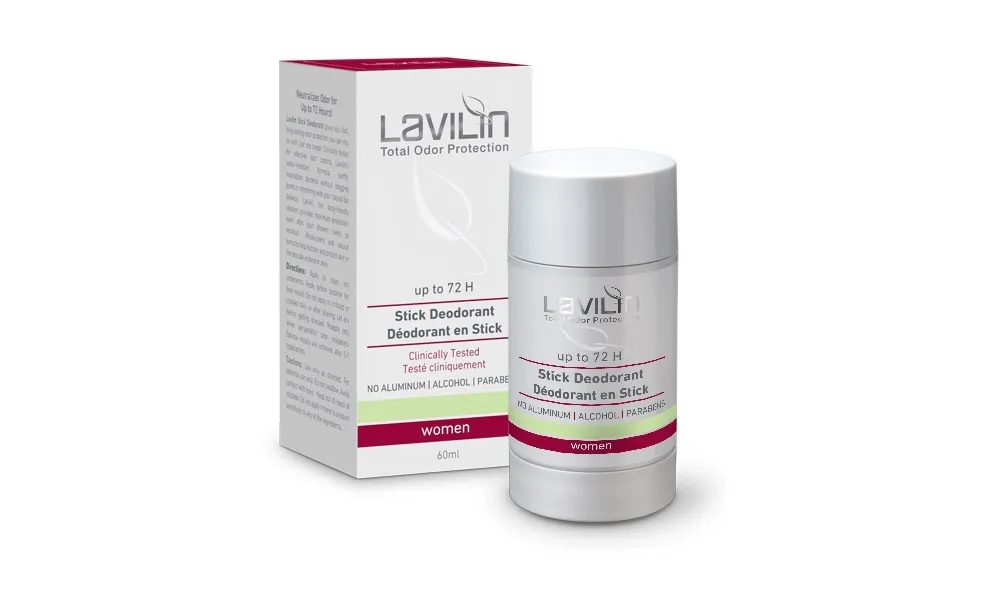 LAVILIN DEODORANT STICK 72H NAISTELE 60ML - Tootepilt 