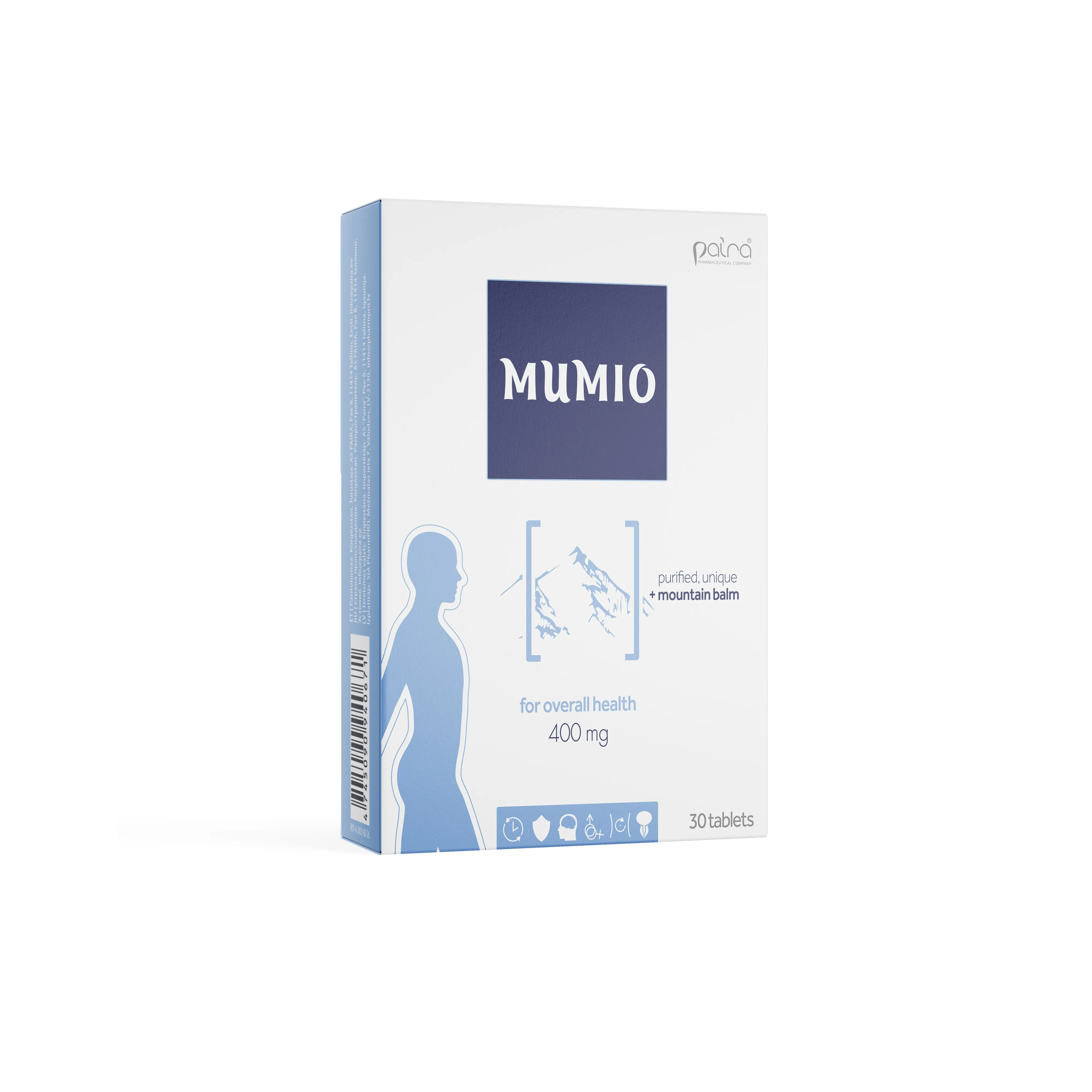 PAIRA MUMIO TBL 200MG N30 - Tootepilt 
