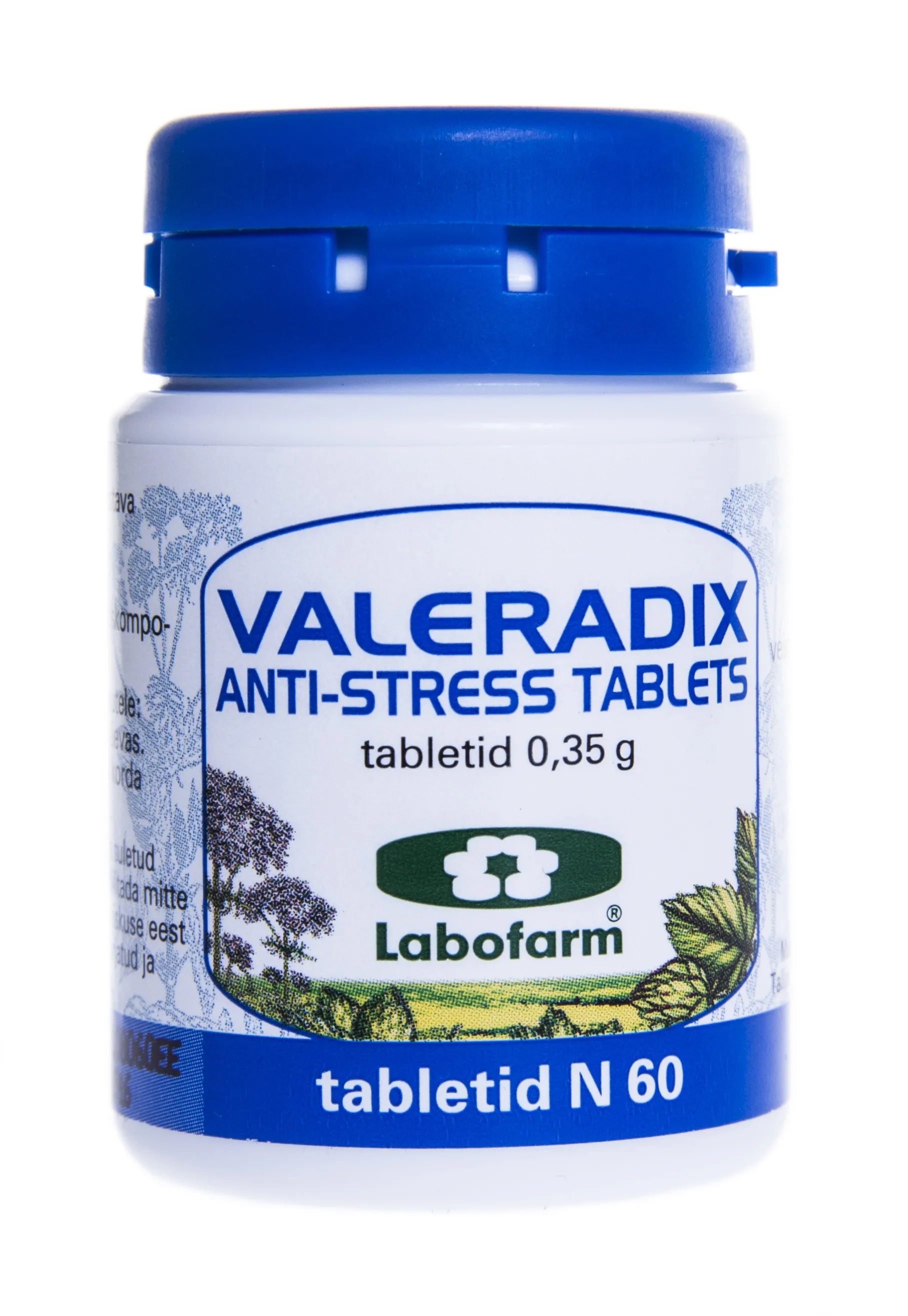 VALERADIX ANTI-STRESS TBL N60 - Tootepilt 