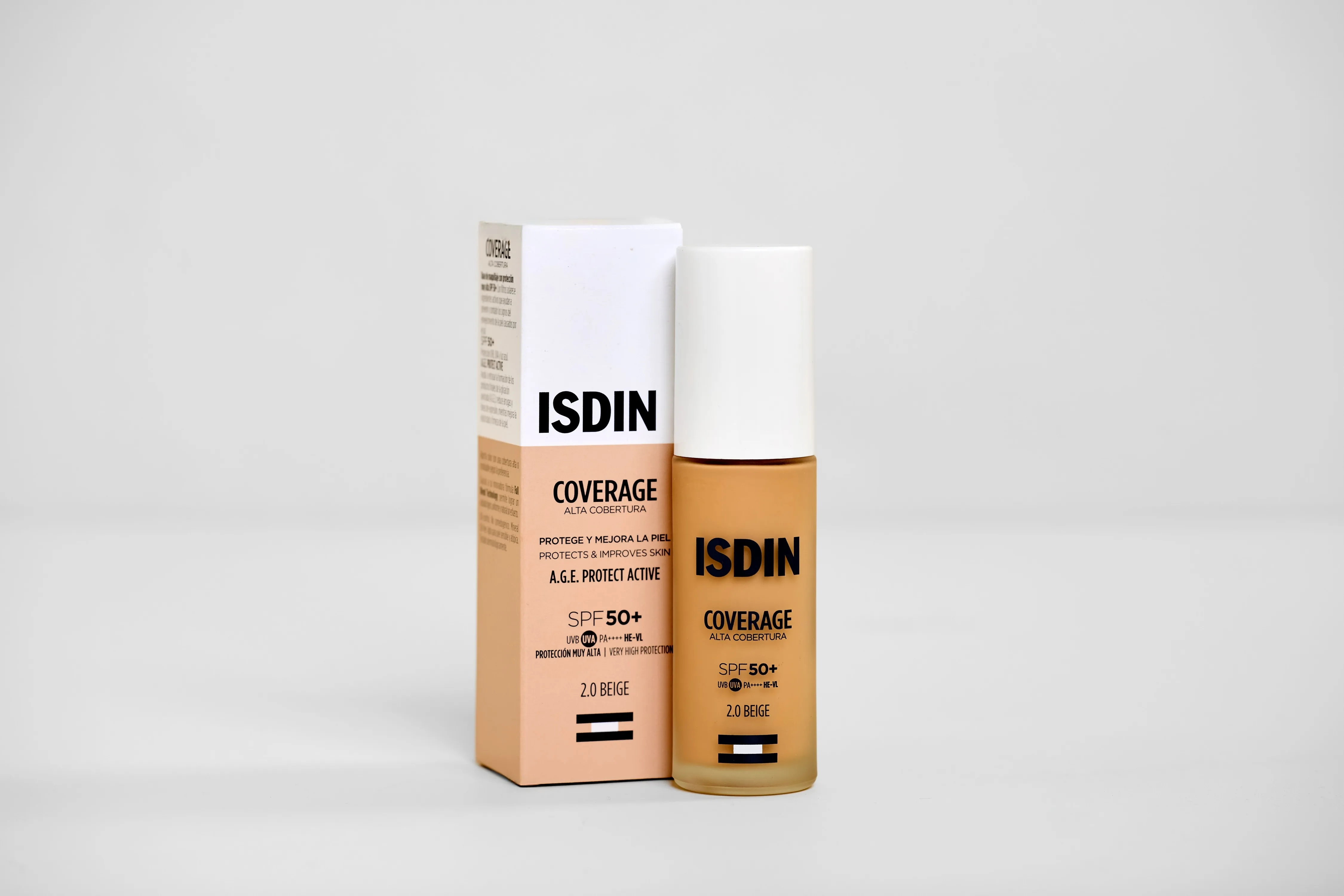 ISDIN JUMESTUSKREEM COVERAGE SPF50+ 30G 2.0 BEIGE - Tootepilt 7