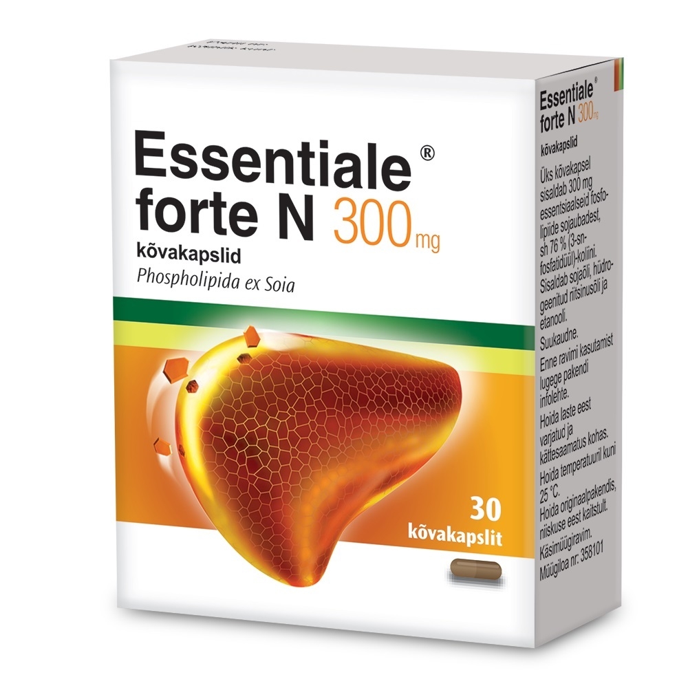 ESSENTIALE FORTE N CAPS 300MG N30 - Tootepilt 4