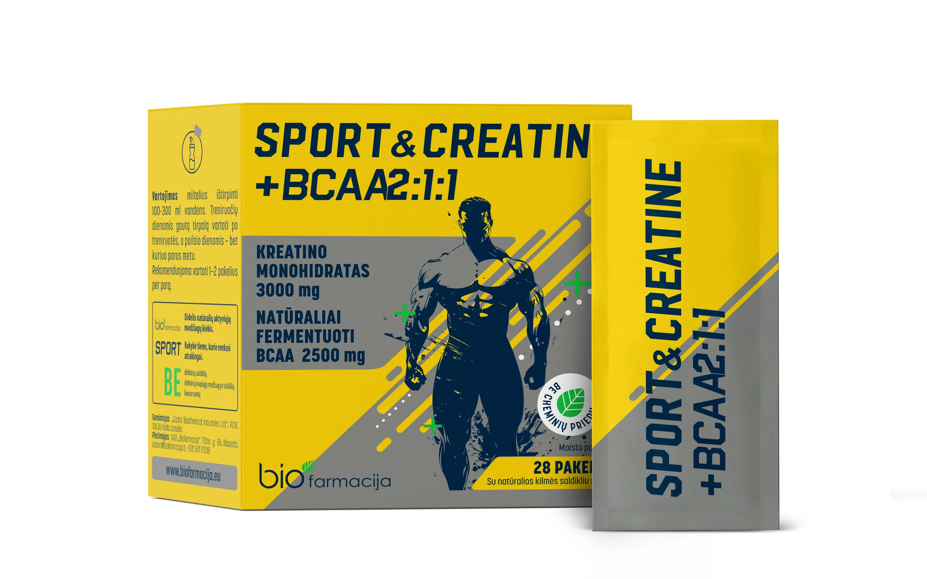 SPORT&CREATINE+BCAA 2:1:1 N28 - Tootepilt 