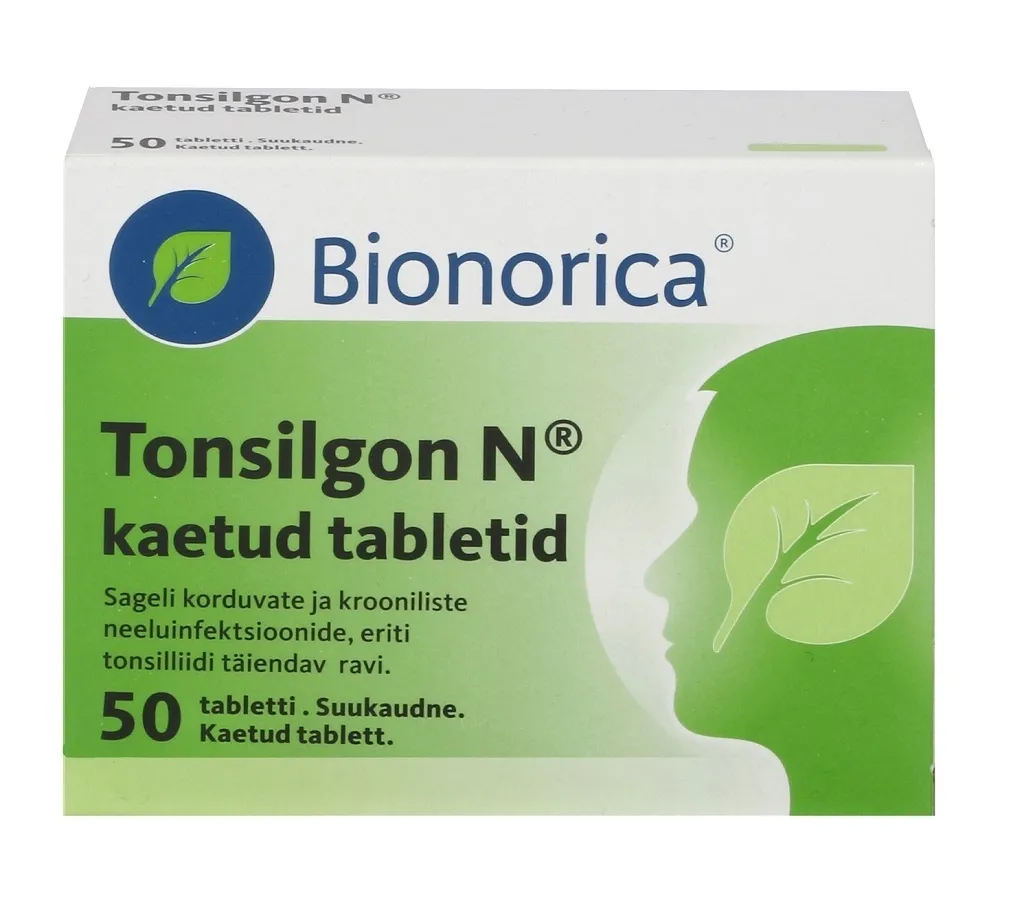 TONSILGON N KAETUD TBL N50 - Tootepilt 