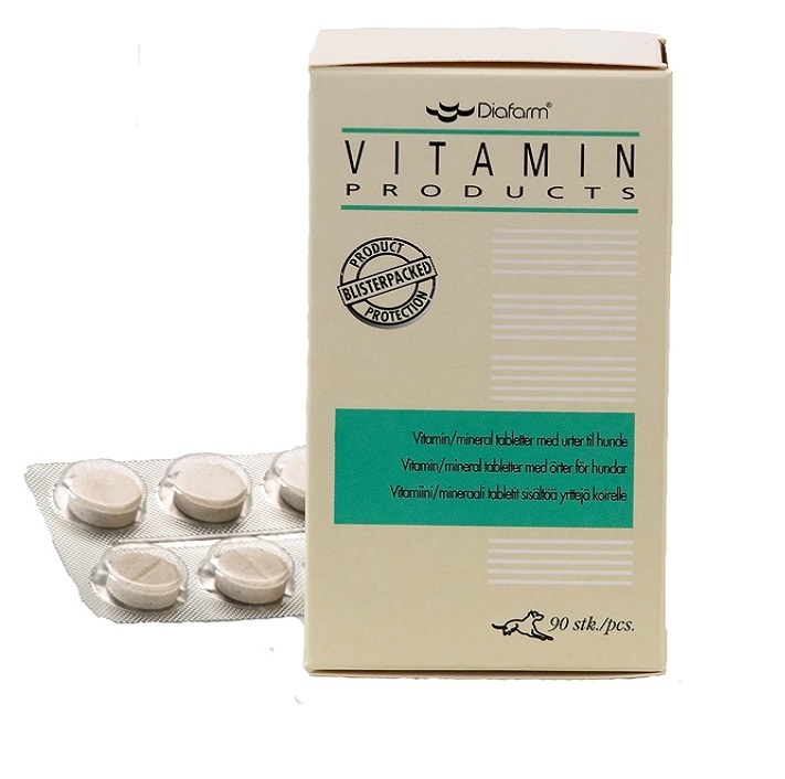 Diafarm Herbal toidulisand koertele N90 - Tootepilt 