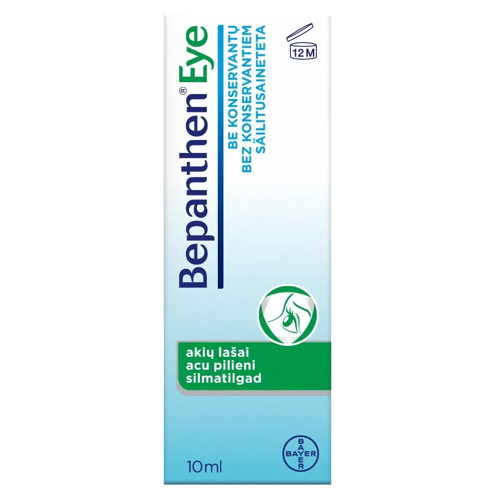 BEPANTHEN EYE SILMATILGAD 10ML - Tootepilt 