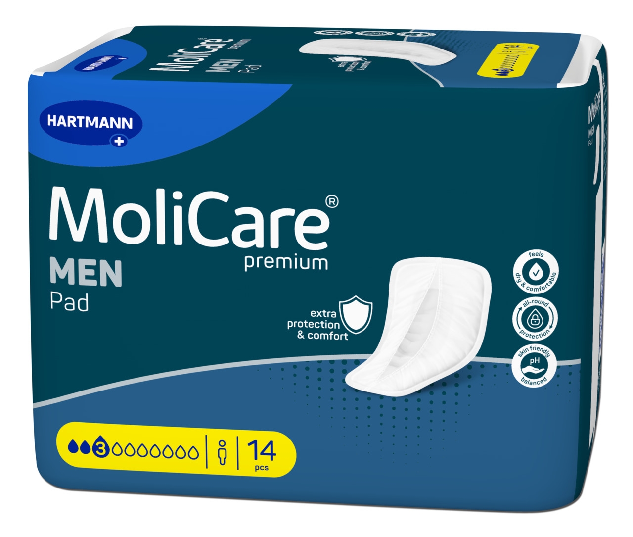 MOLICARE PAD MEN 3 TILKA N14 - Tootepilt 