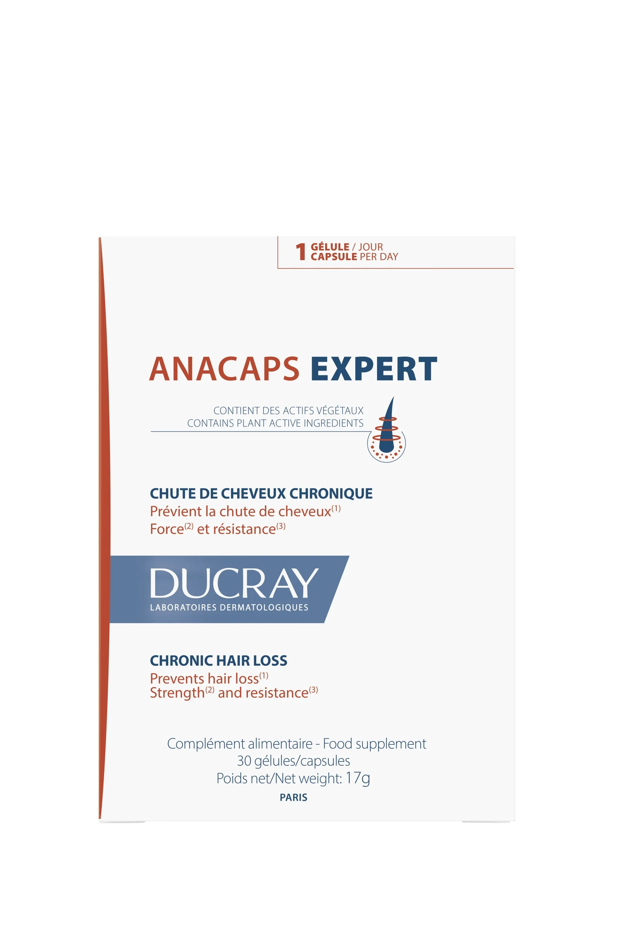 DUCRAY ANACAPS EXPERT N30 - Tootepilt 