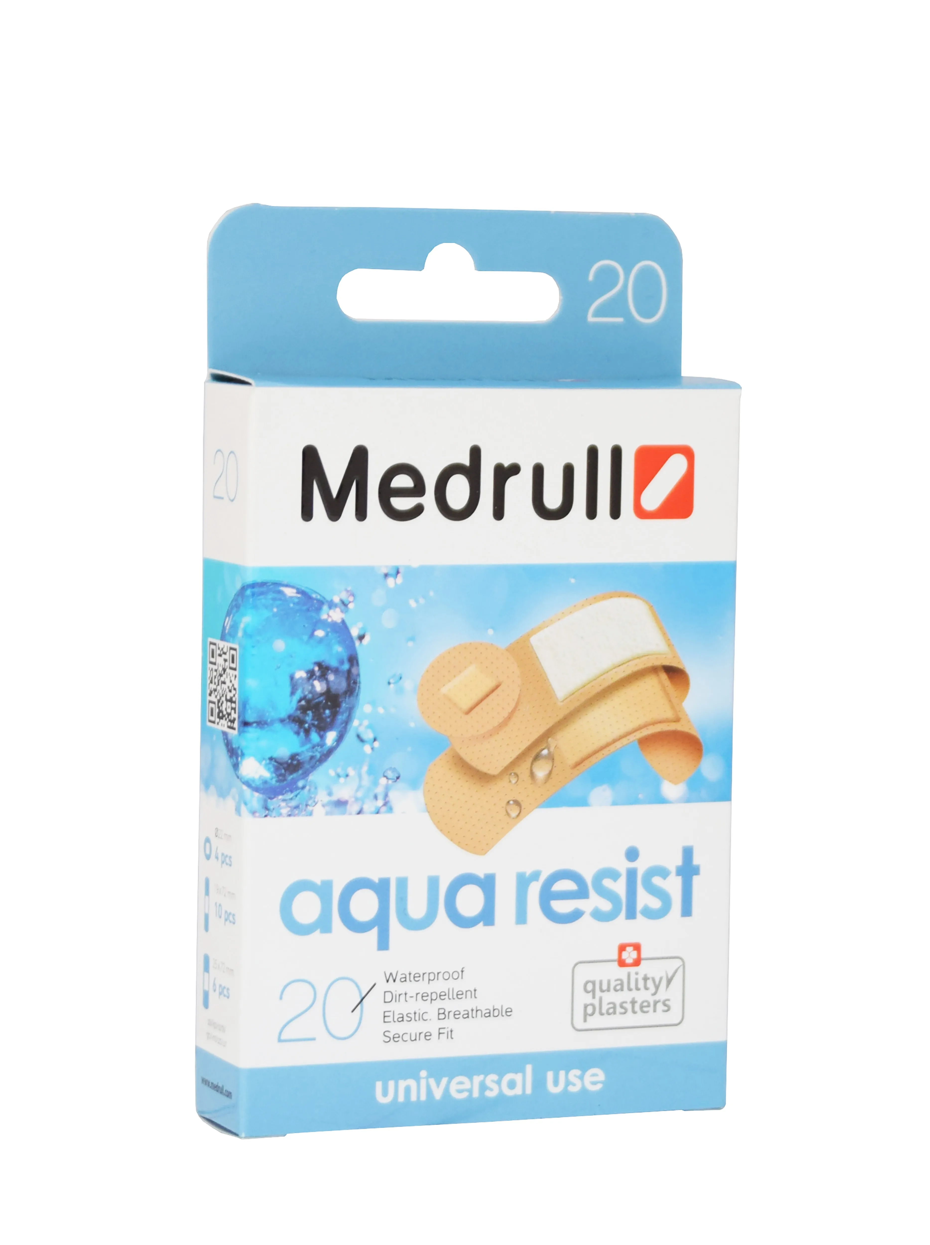 MEDRULL PLAASTER VEEKINDEL UNIVERSAALNE N20 - Tootepilt 