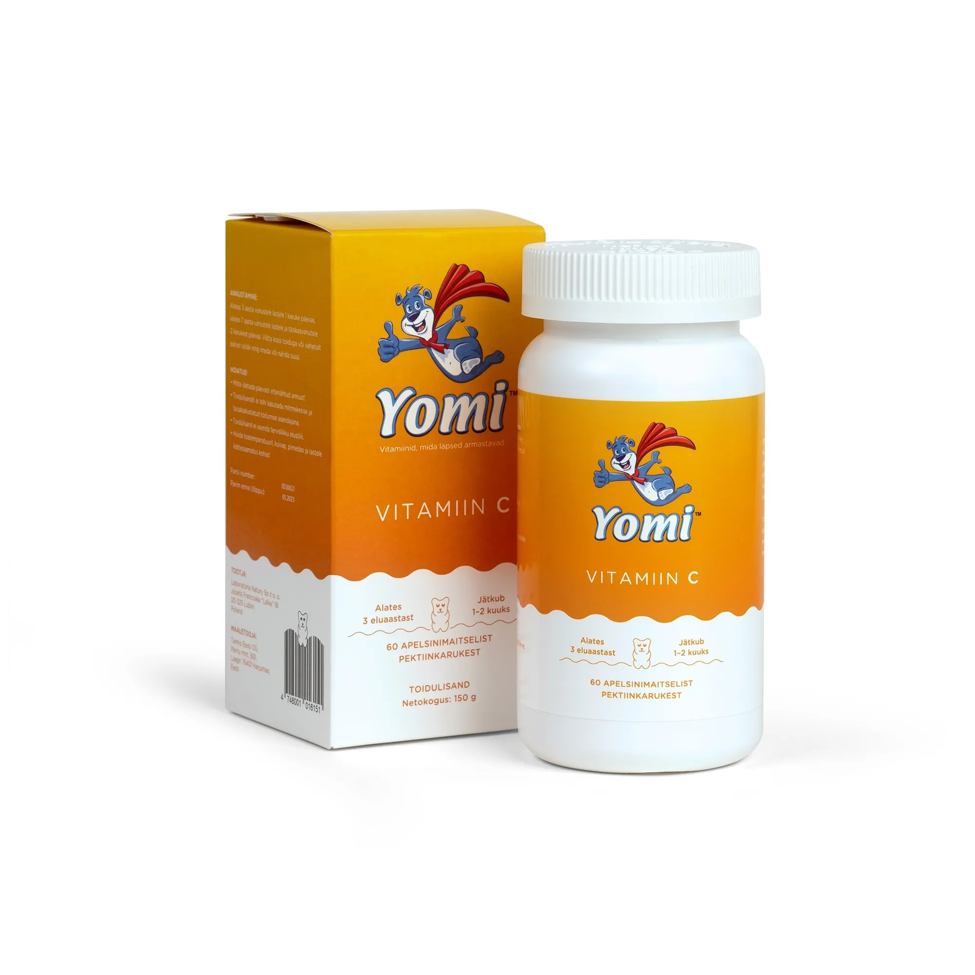YOMI VITAMIIN C KARUKE N60 - Tootepilt 