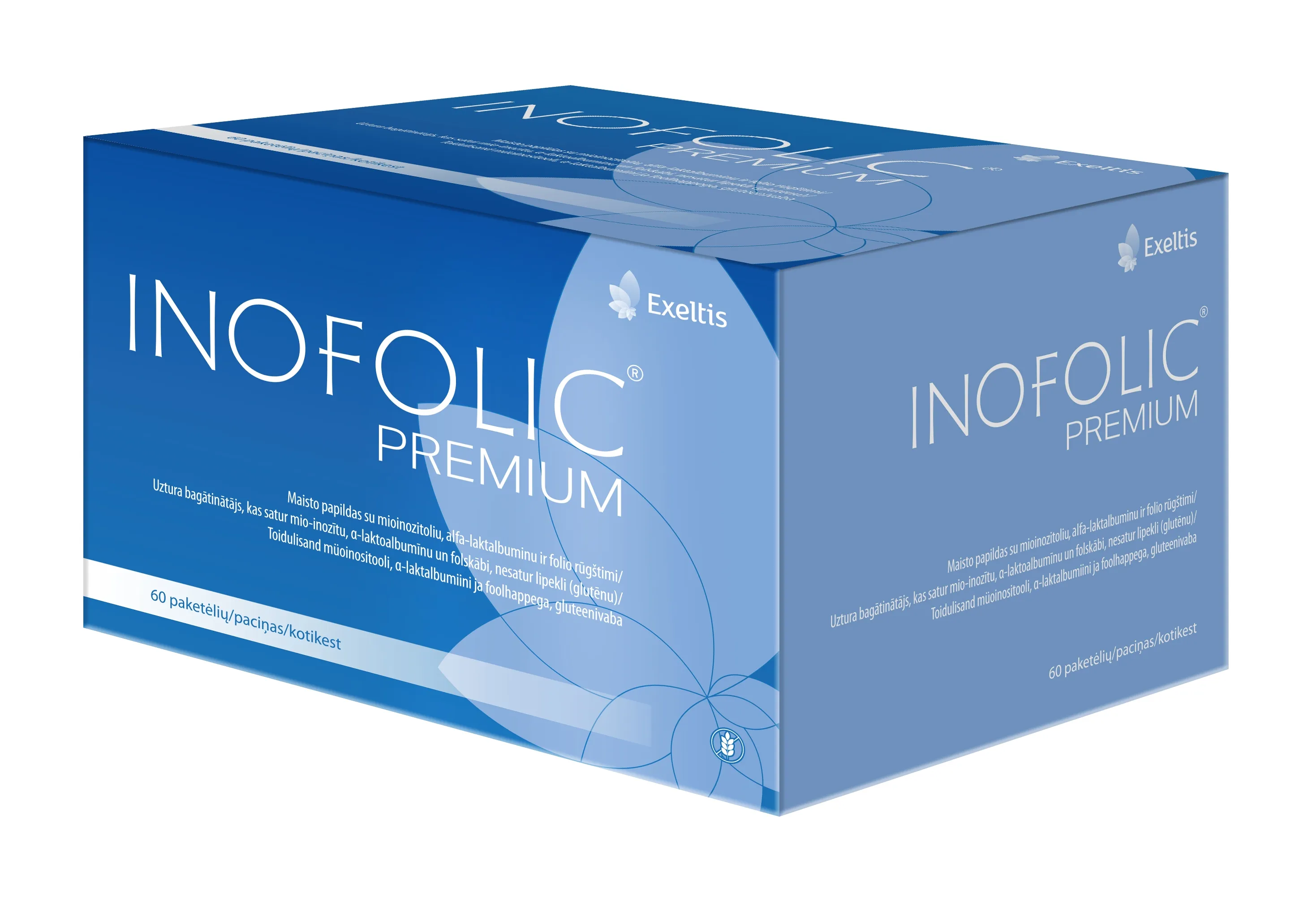 INOFOLIC PREMIUM PULBER 2G+200MCG+50MG N60 - Tootepilt 