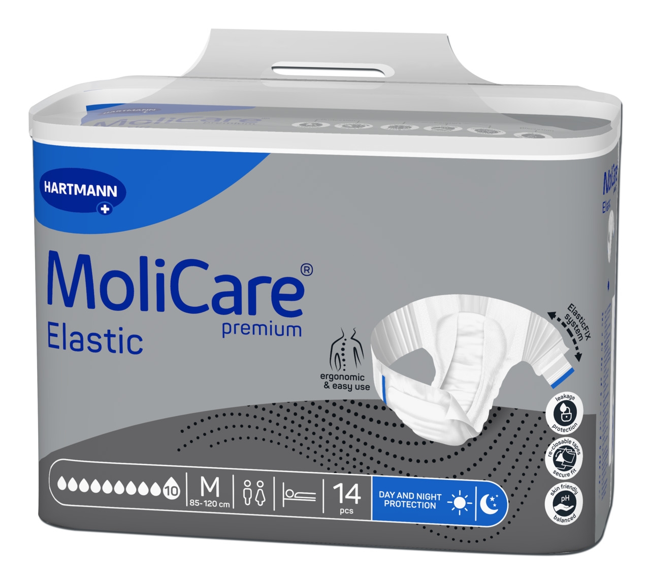 MOLICARE ELASTIC 10 TILKA M N14 - Tootepilt 