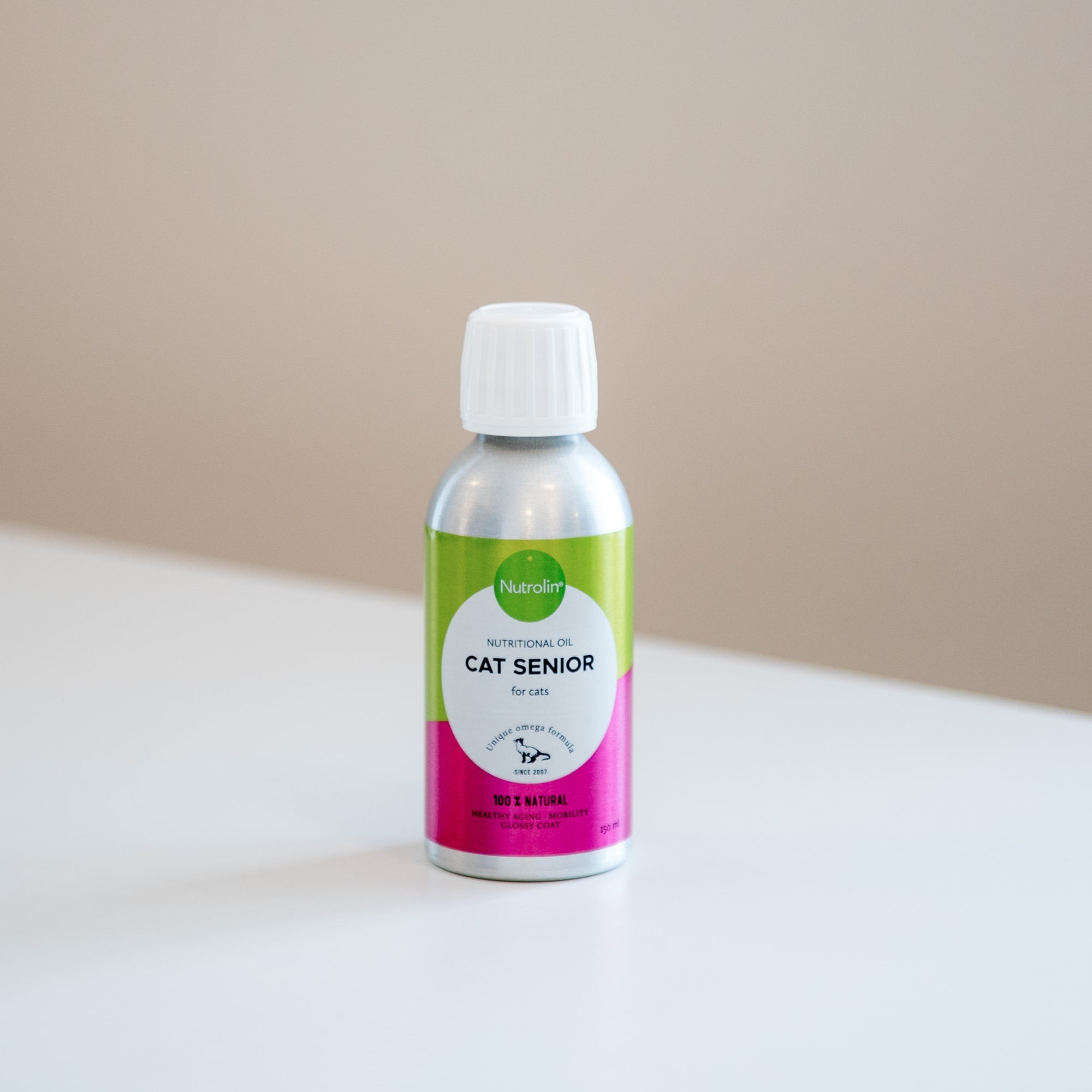 Nutrolin seenior kassi õli 150 ml - Tootepilt 