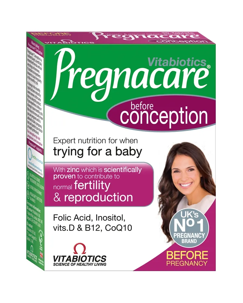 PREGNACARE CONCEPTION TBL N30 - Tootepilt 