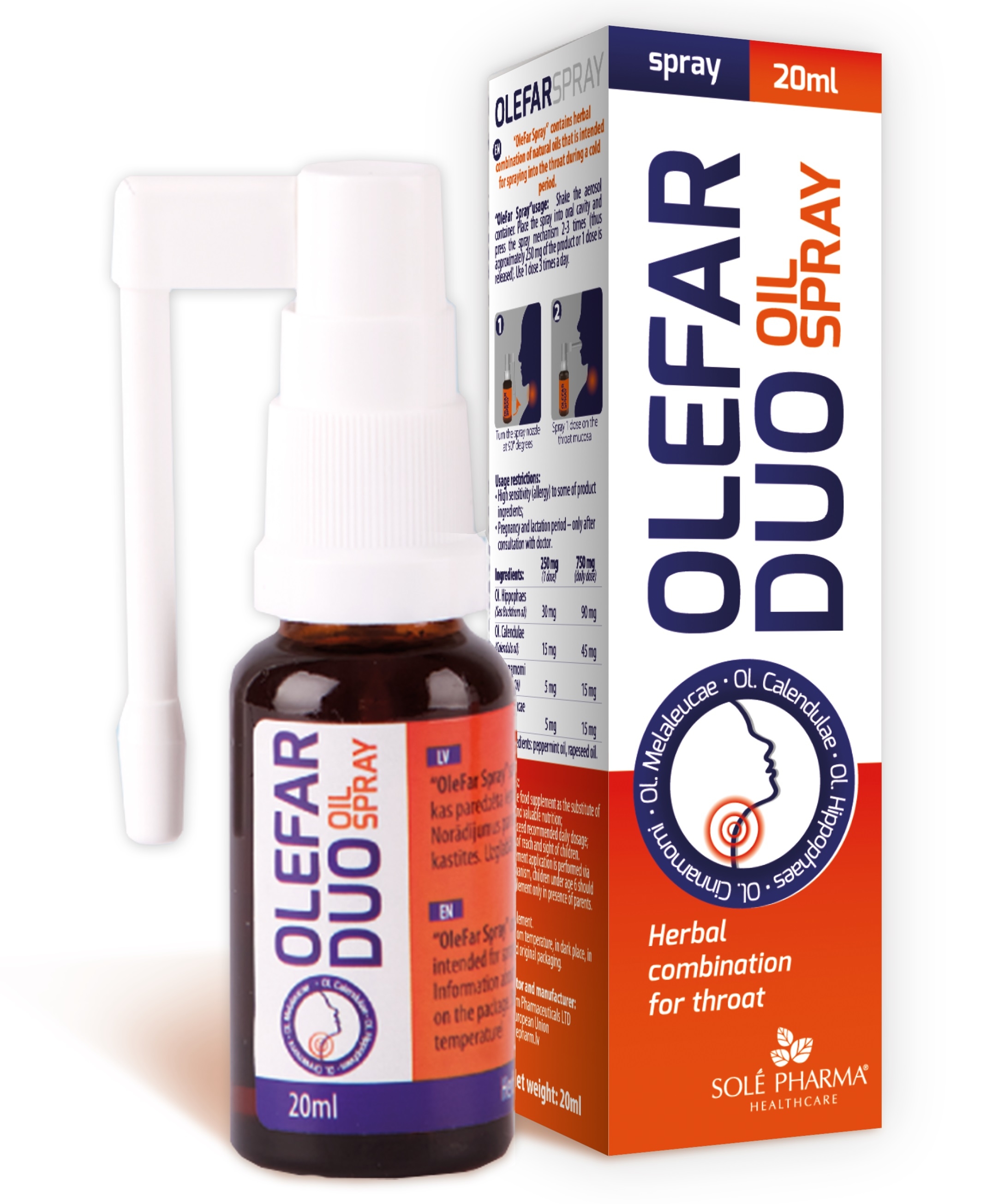 OLEFAR DUO KURGUPIHUSTI 20ML - Tootepilt 6