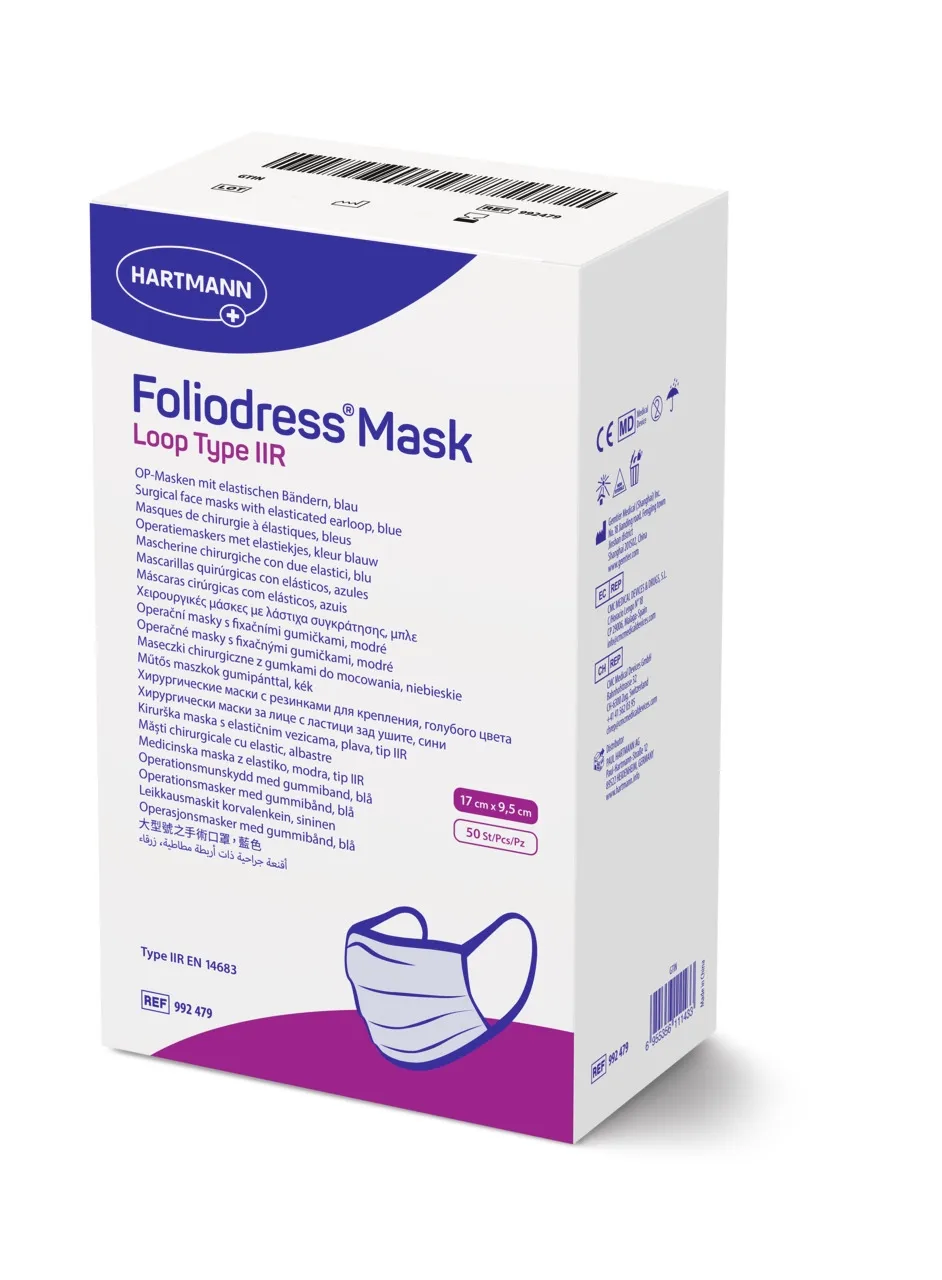 MASK MEDITSIINILINE FOLIODRESS LOOP TÜÜP II R N50 - Tootepilt 