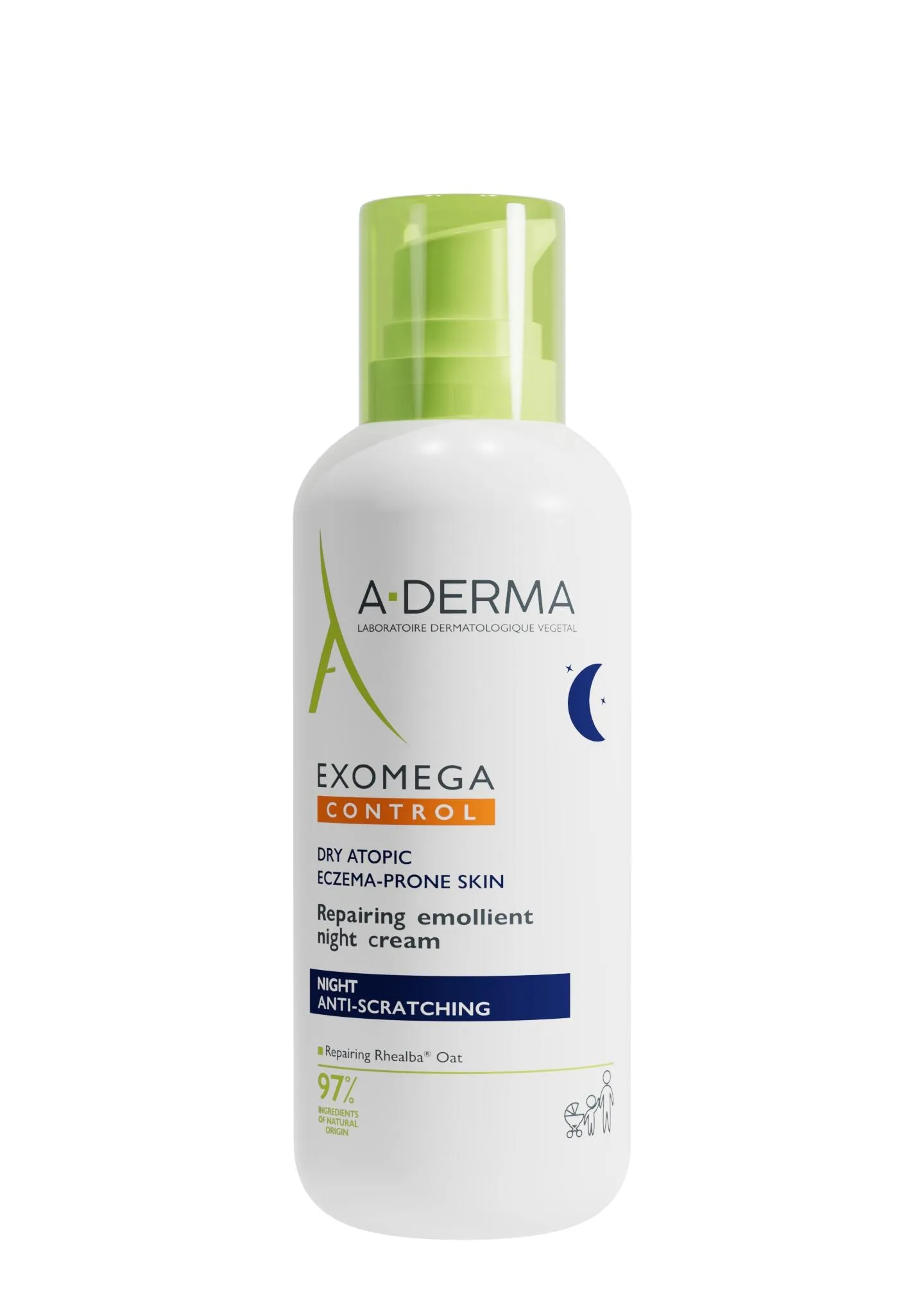 A-DERMA EXOMEGA CONTROL KREEM SÜGELUSE LEEVENDAMISEKS 400ML - Tootepilt 