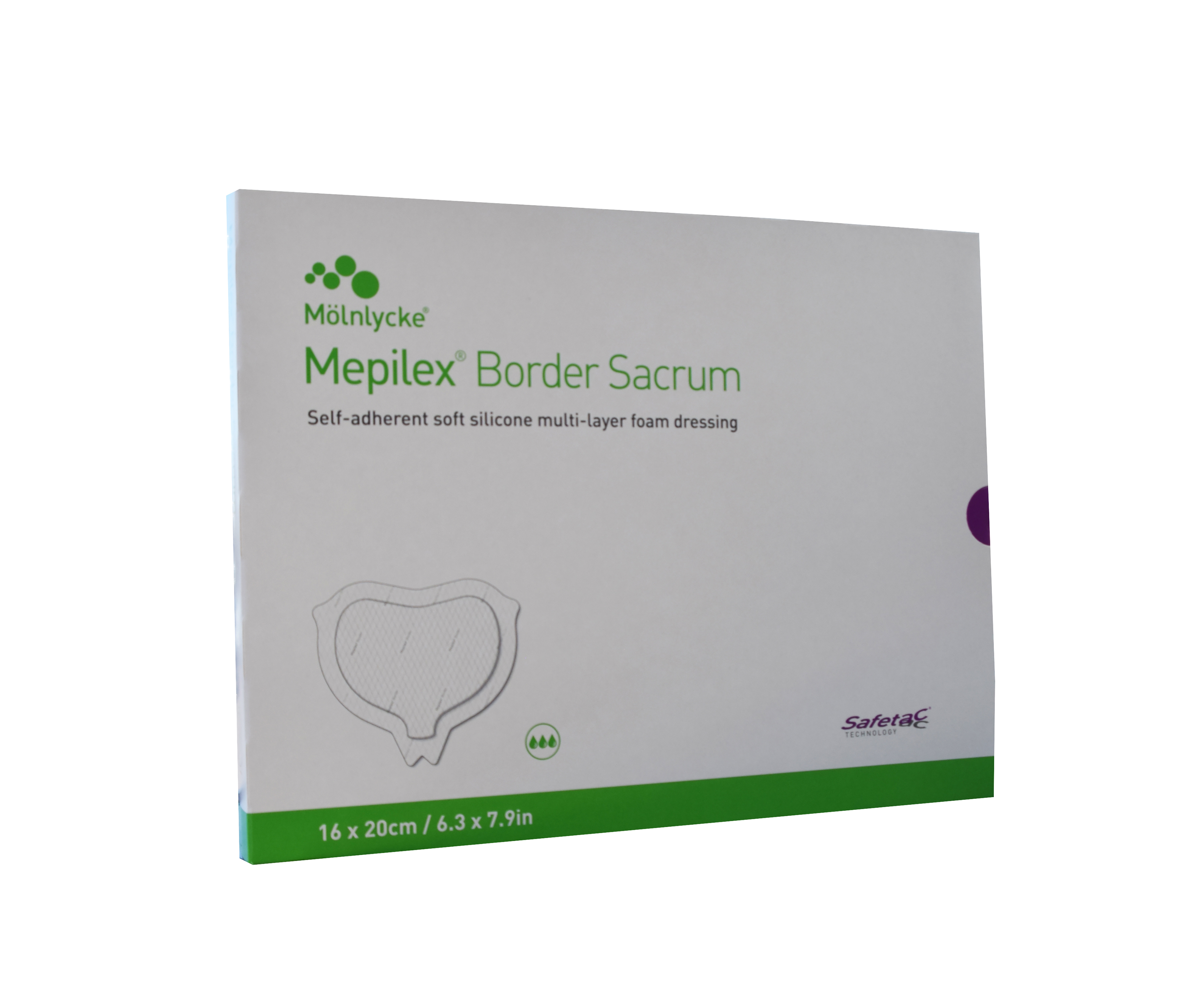 MEPILEX BORDER SACRUM 16X20CM VAHTMATERJALIST PLAASTER, N5 - Tootepilt 