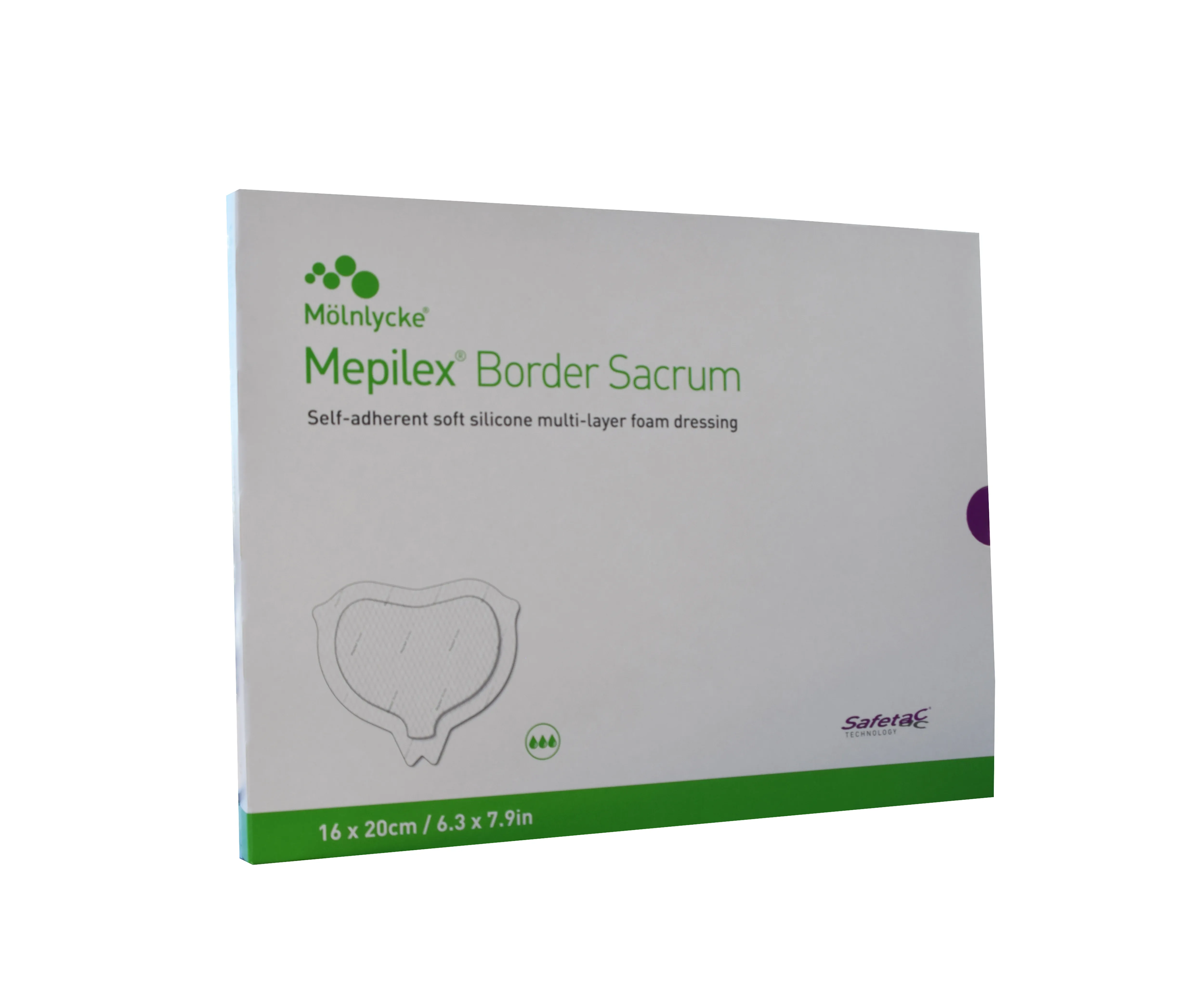 MEPILEX BORDER SACRUM 16X20CM VAHTMATERJALIST PLAASTER, N5 - Tootepilt 