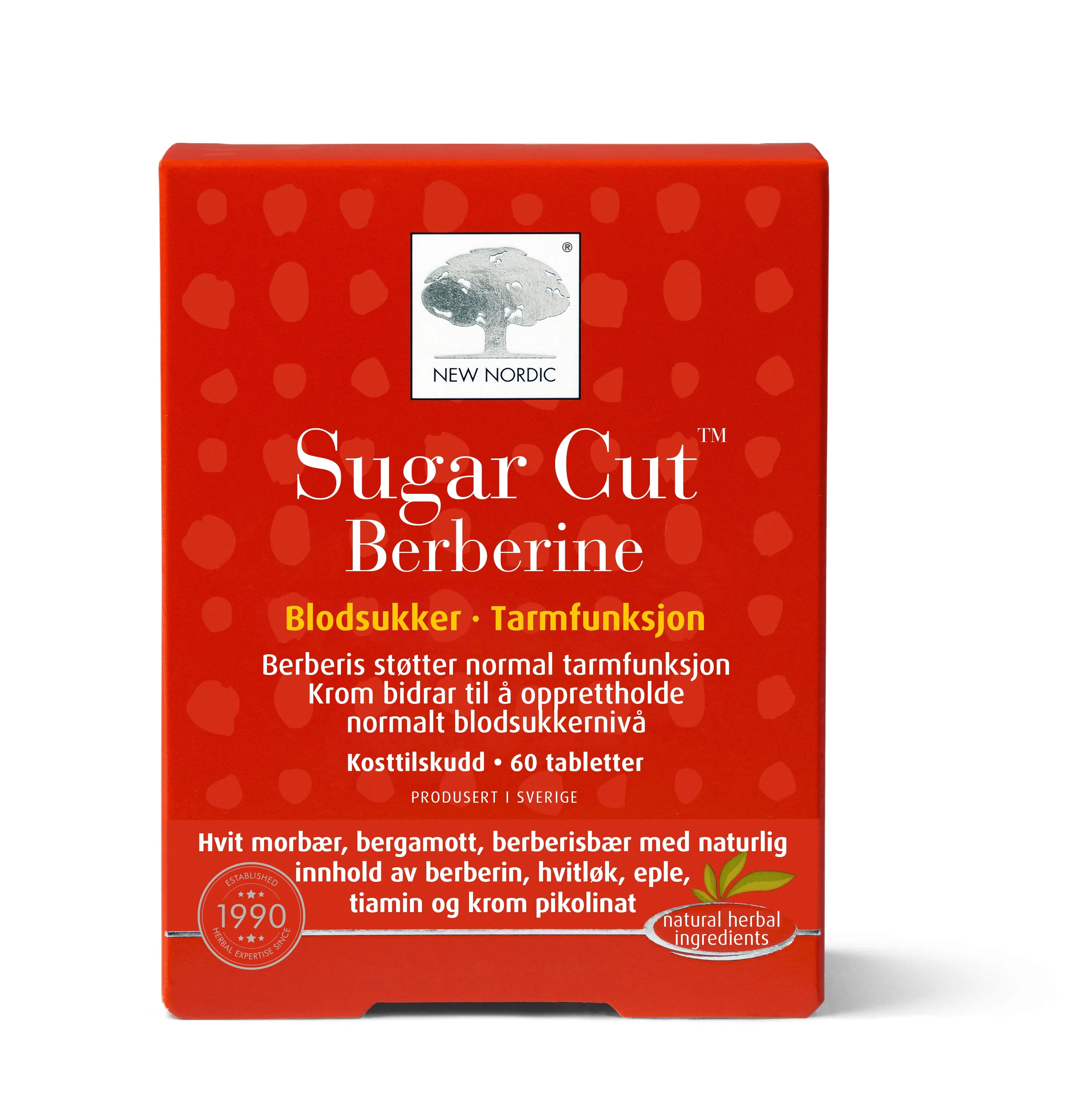 NEW NORDIC SUGAR CUT BERBERINE N60 - Tootepilt 