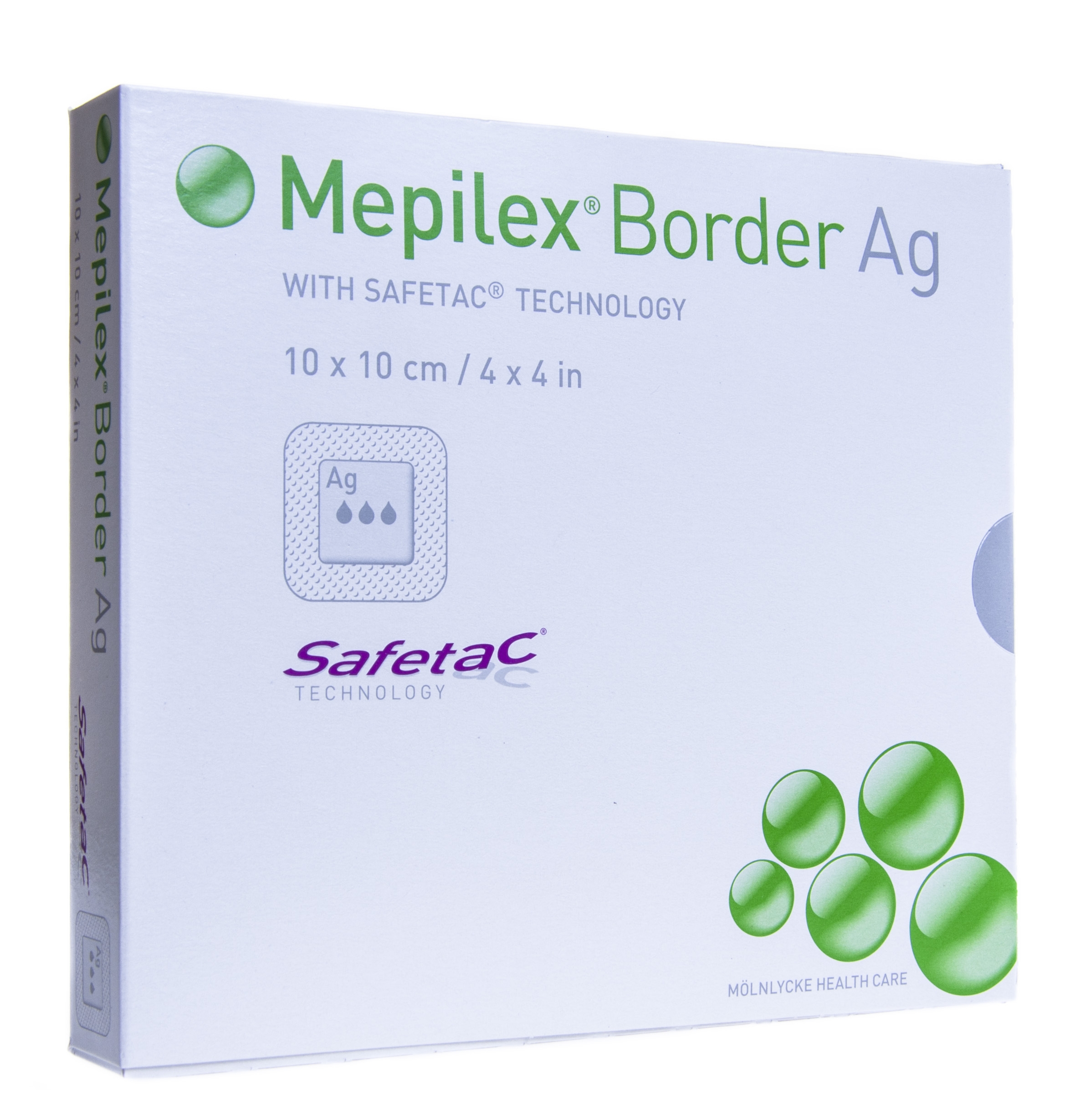 MEPILEX BORDER AG 10X10CM N5 - Tootepilt 