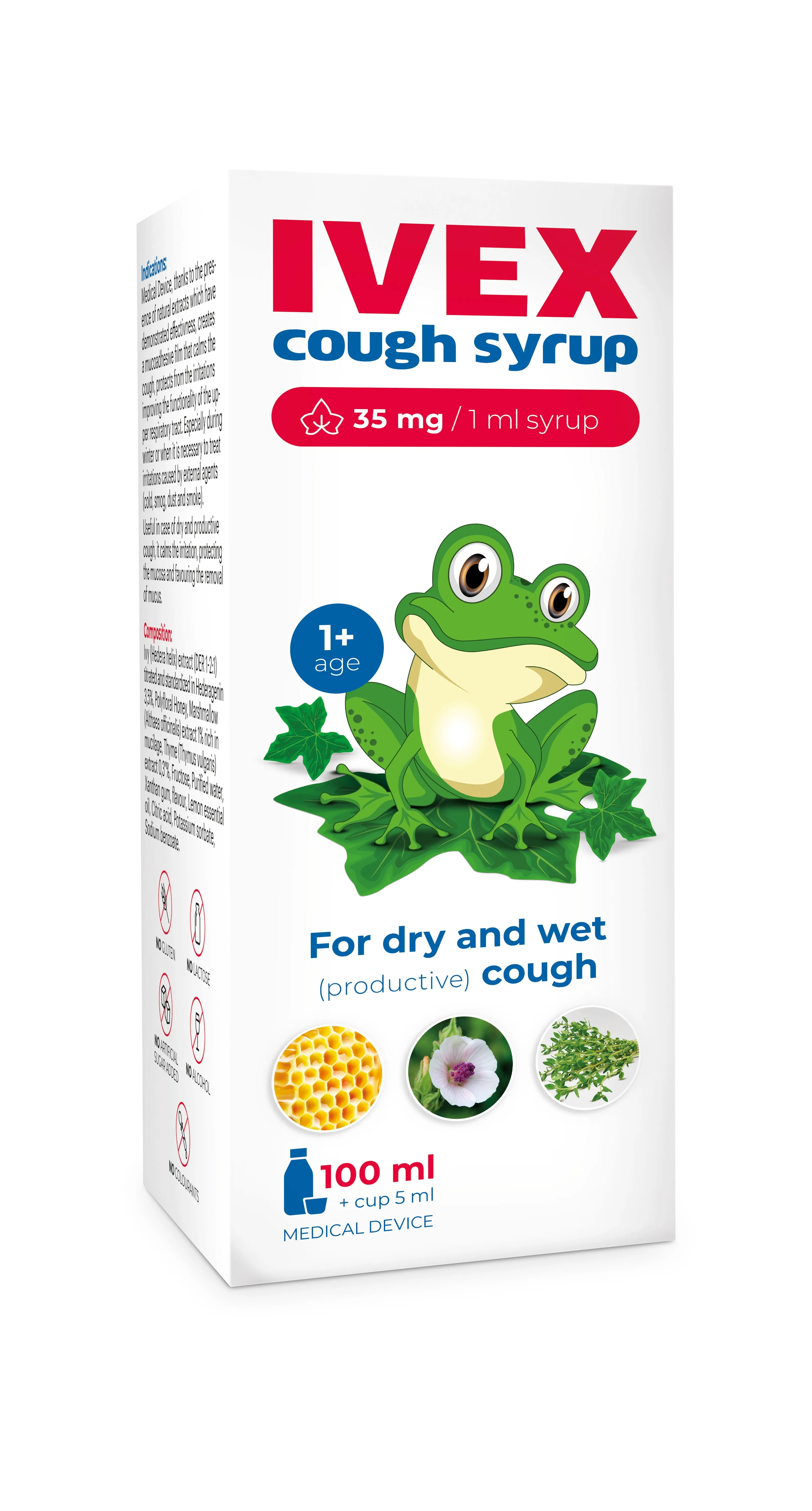 IVEX KÖHASIIRUP 100ML - Tootepilt 