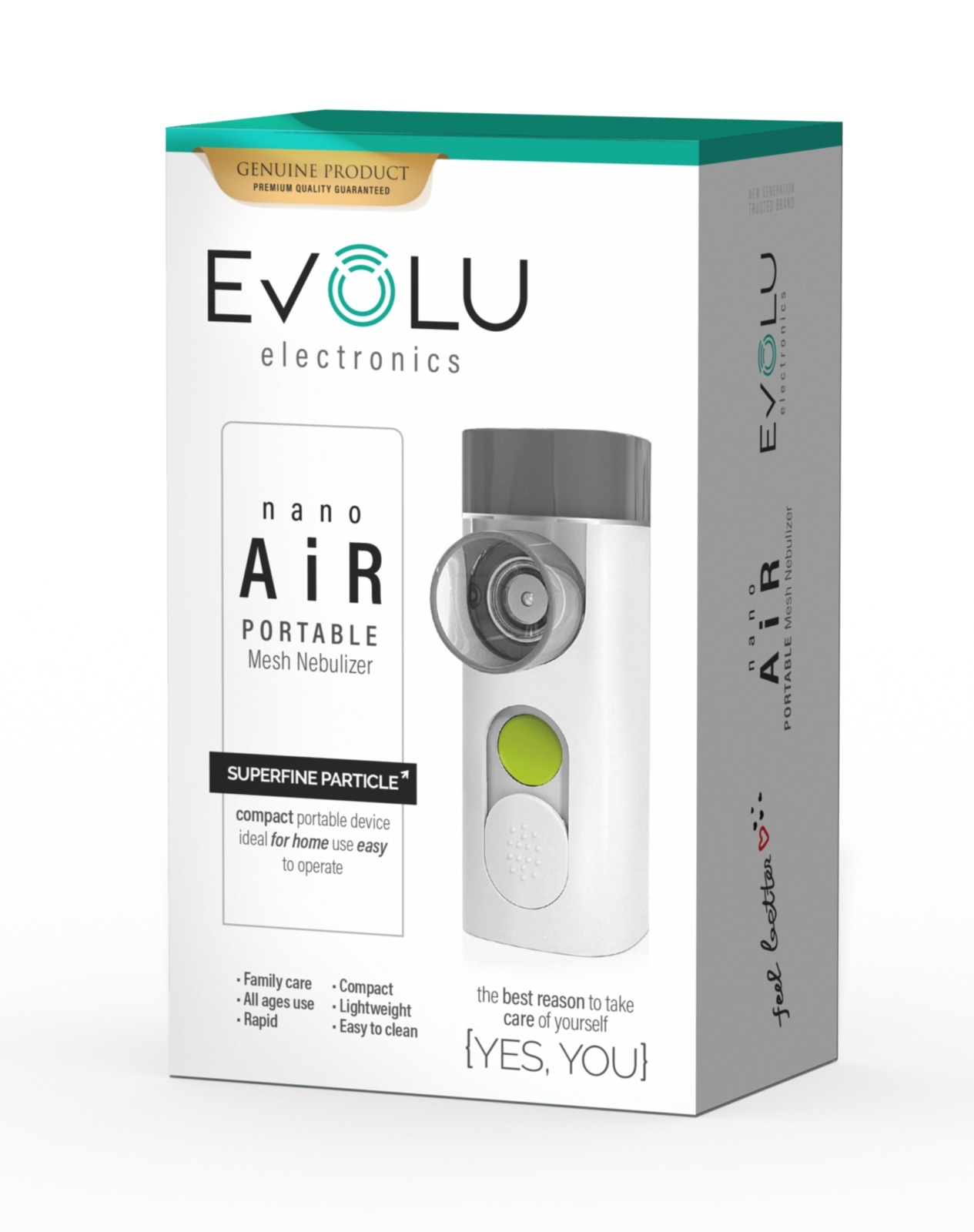 INHALAATOR EVOLU NANO AIR AKUGA - Tootepilt 