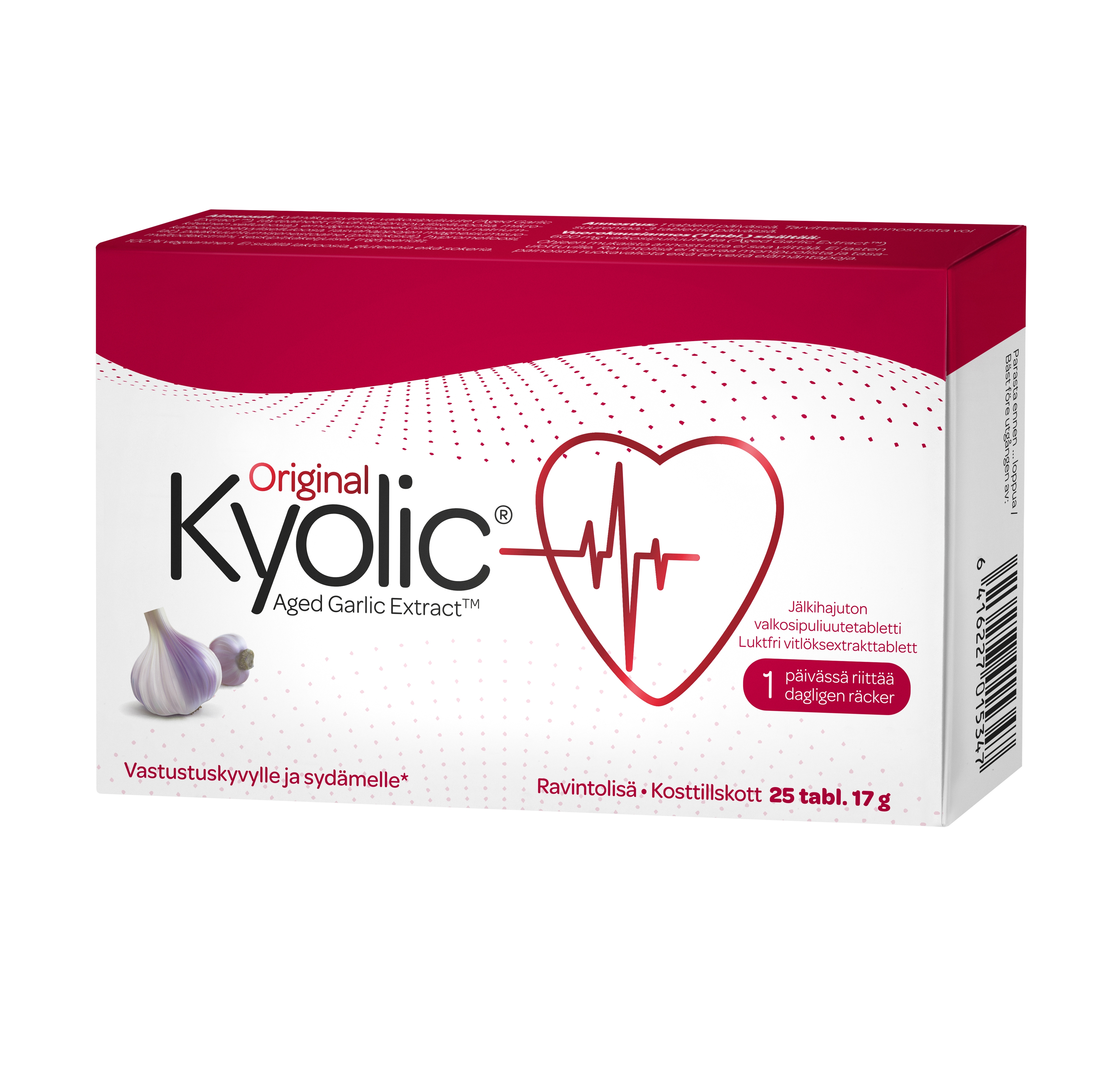KÜÜSLAUGUTABLETID KYOLIC ORIGINAL 600MG N25 (LAAGERDUNUD) - Tootepilt 