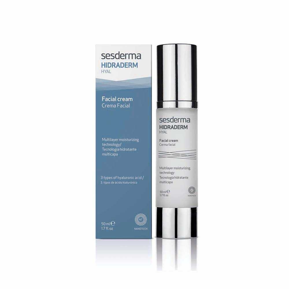 SESDERMA HIDRADERM HYAL NÄOKREEM HÜALUROONHAPPEGA 50ML - Tootepilt 