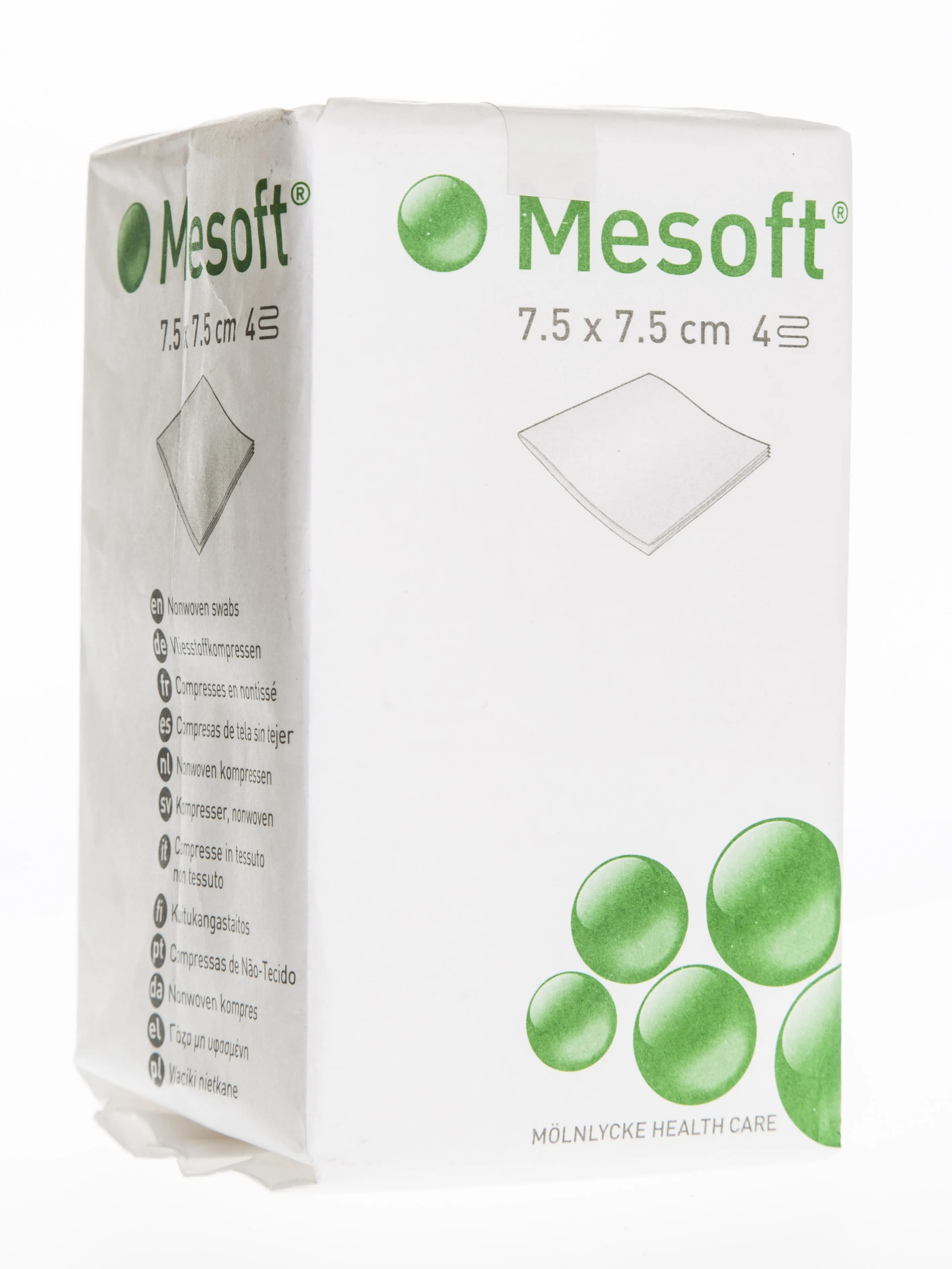 MESOFT TAMPOONID MITTESTER 7,5X7,5CM N100 - Tootepilt 