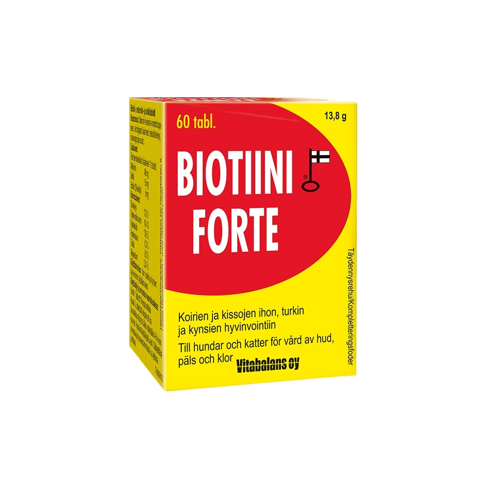 Vitabalans Biotiini forte tbl N60 - Tootepilt 