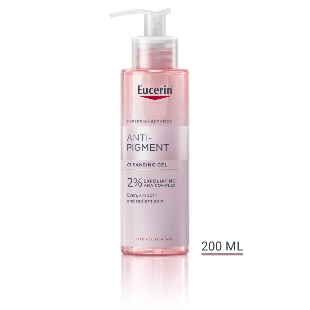 EUCERIN ANTI-PIGMENT PUHASTUSGEEL 200ML - Tootepilt 