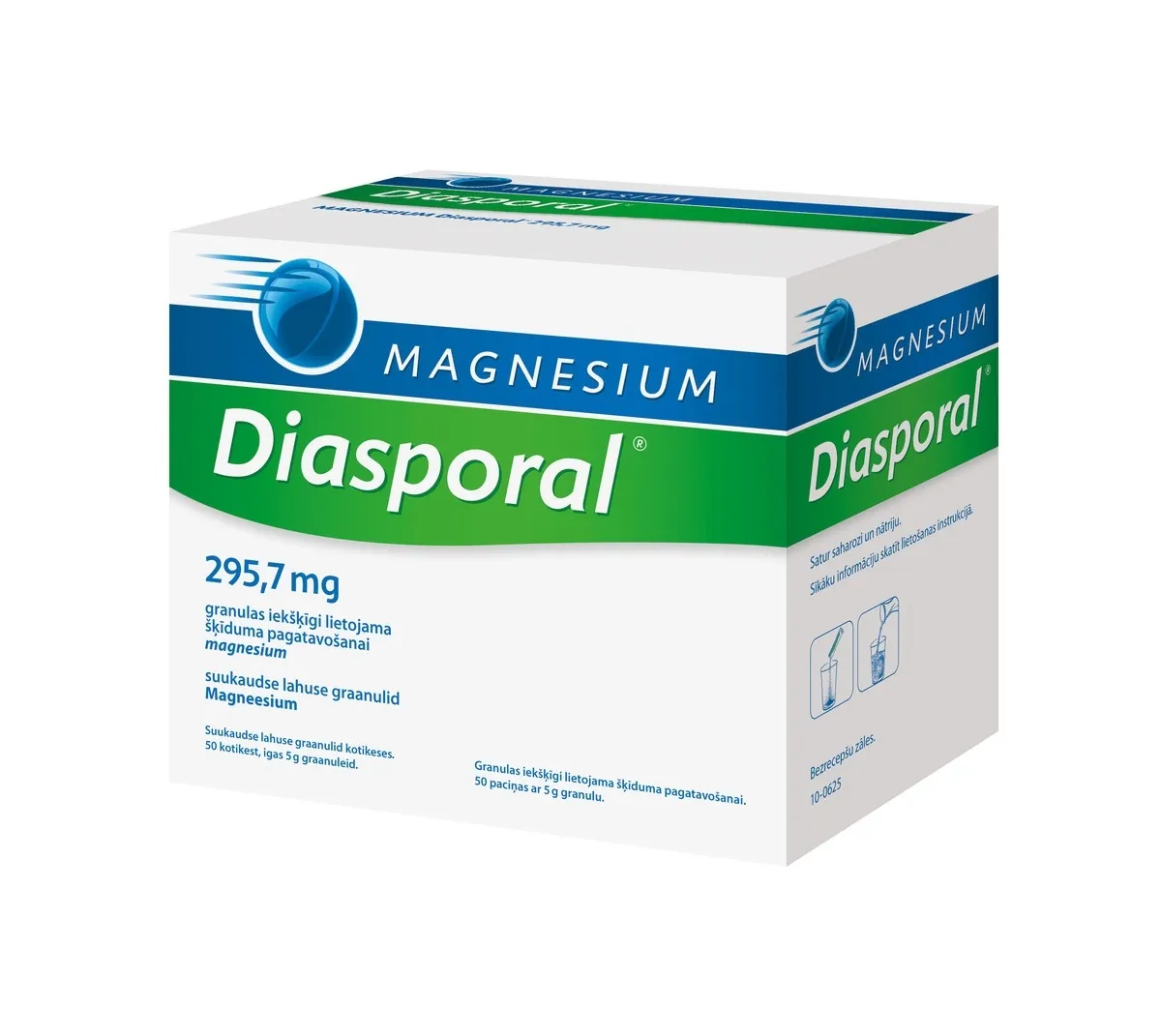 MAGNESIUM DIASPORAL SUUK LAH GRAN 1830MG N50 - Tootepilt 