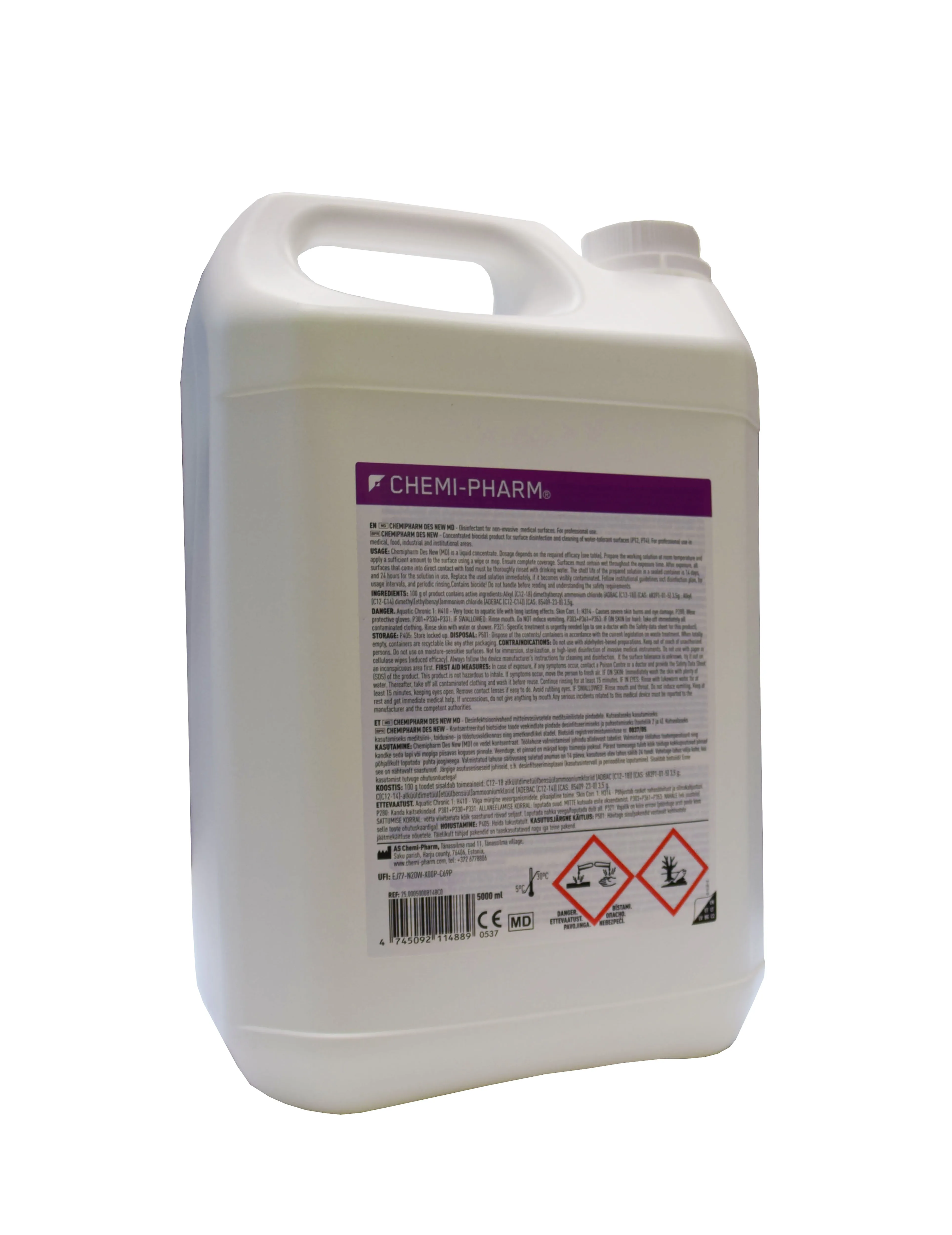 Chemipharm Ned New (MD) puhastusvahend 5000 ml - Tootepilt 