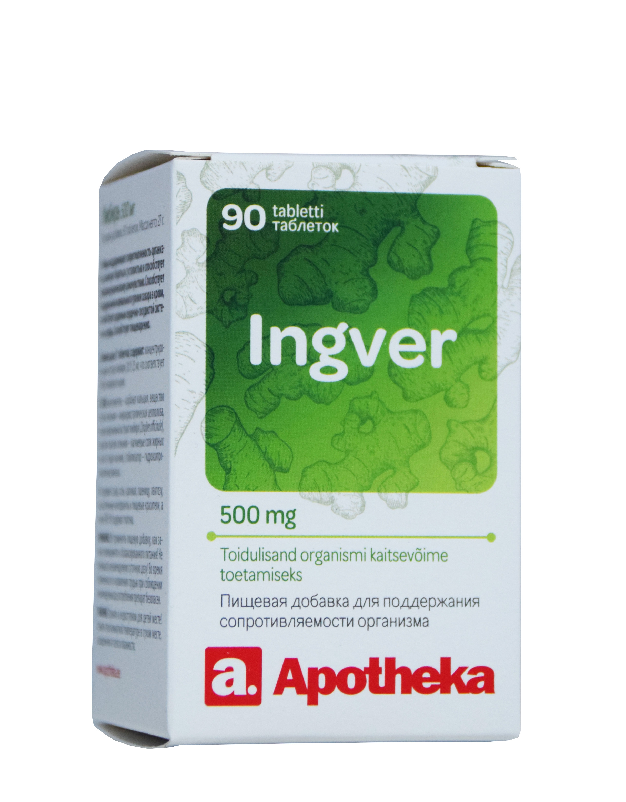 A. INGVER TBL 500MG N90 - Tootepilt 2