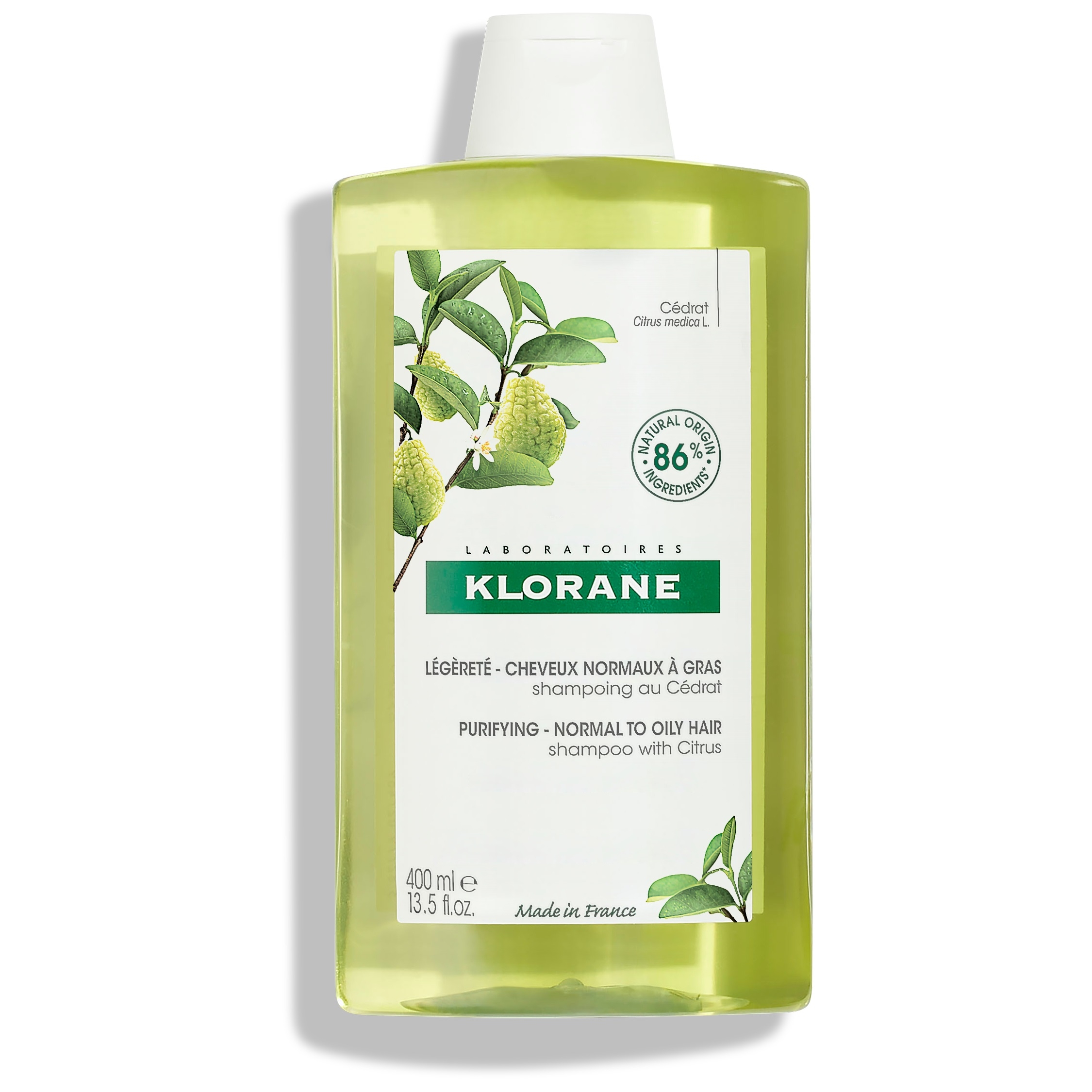 KLORANE SHAMPOON SIDRUNIEKSTRAKTIGA 400ML - Tootepilt 