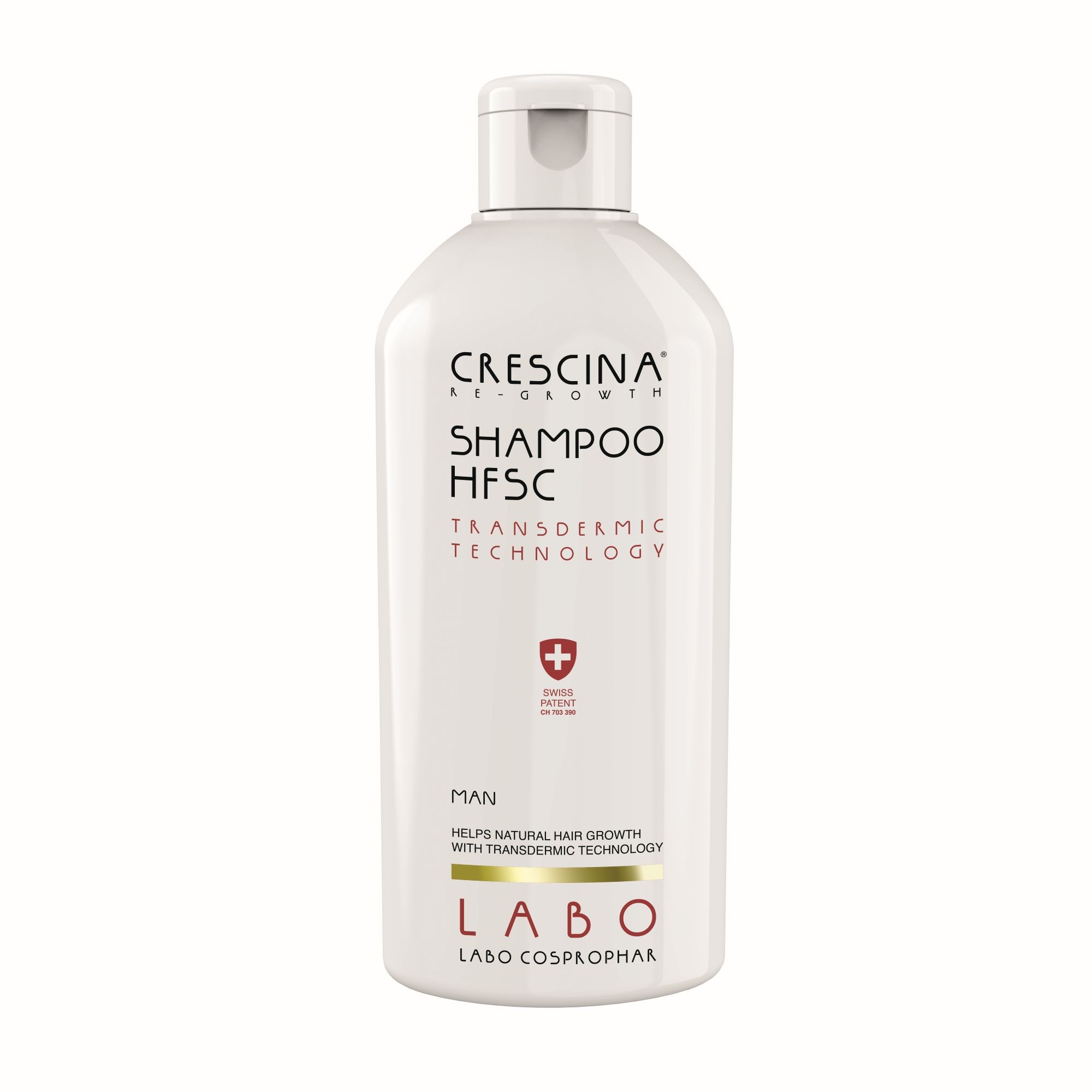CRESCINA TRANSDERMIC SHAMPOON MEESTELE 200ML - Tootepilt 2
